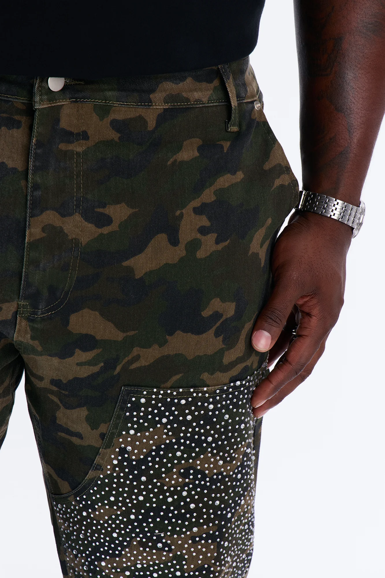 Straight Leg Astra Nova Twill Pant - Camouflage - Image 8