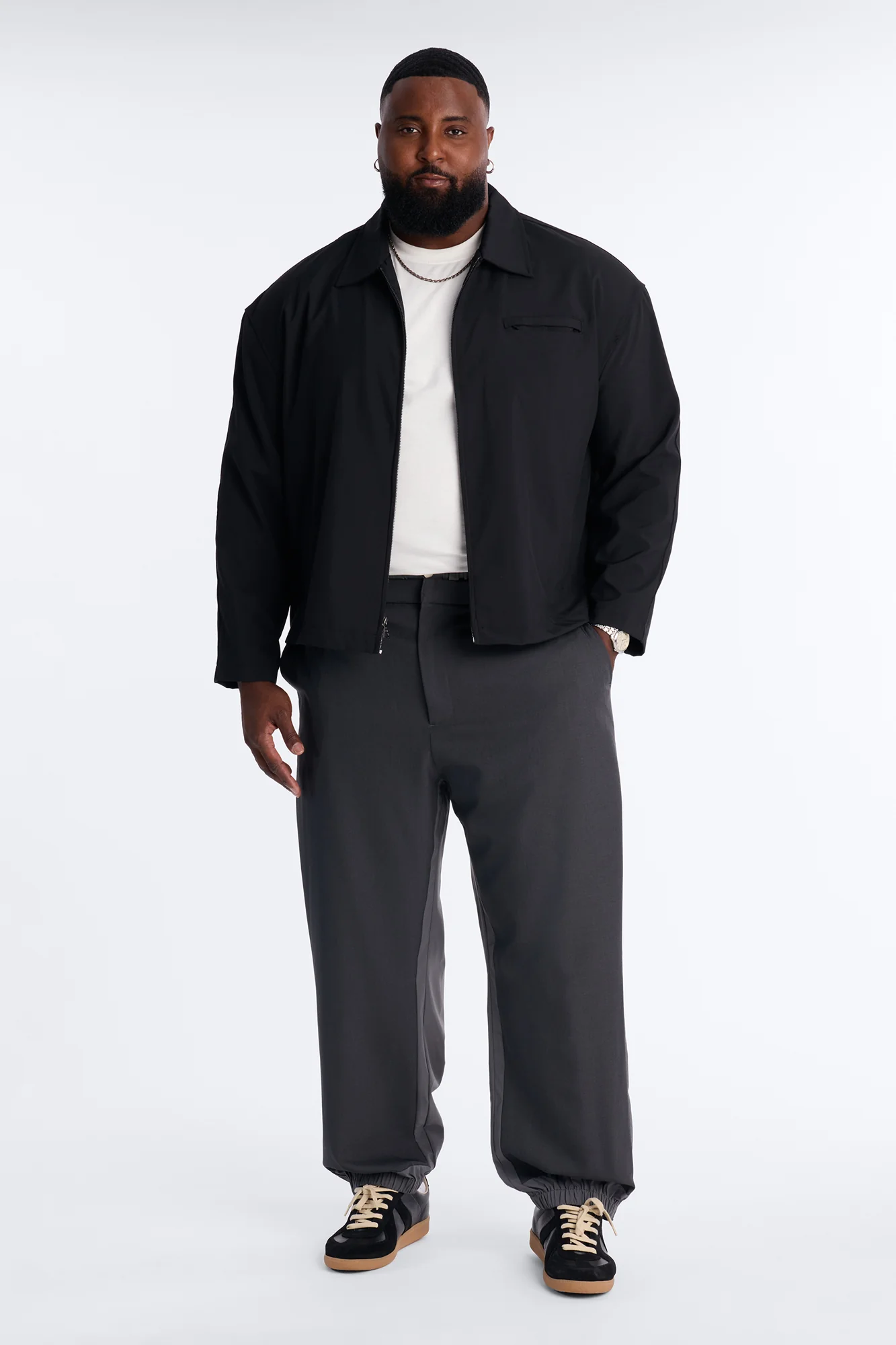 Straight Montalvo Mixed Worlds Trouser - Grey - Image 7