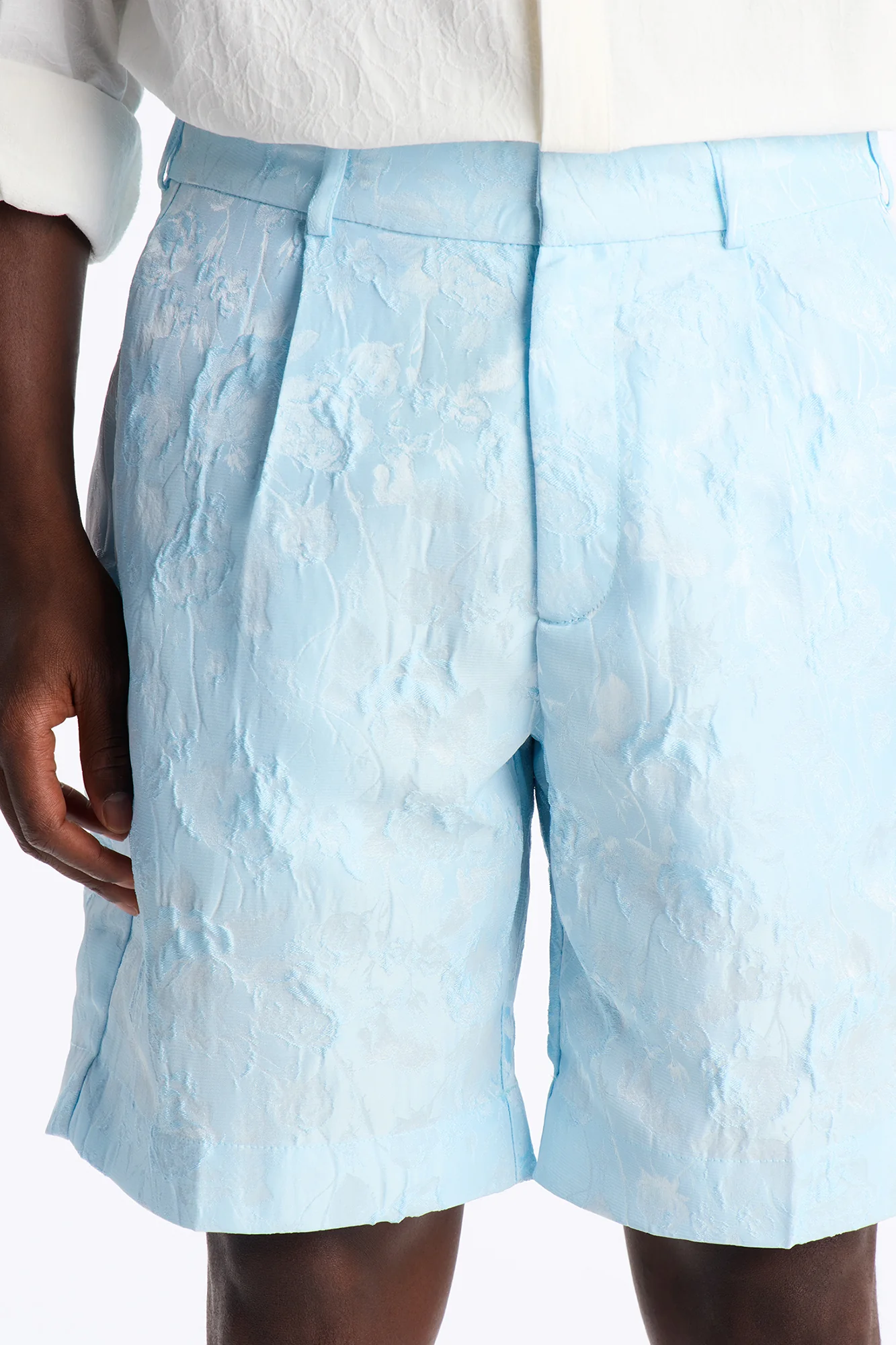 Straight Rose Mirage Short - LightBlue - Image 8