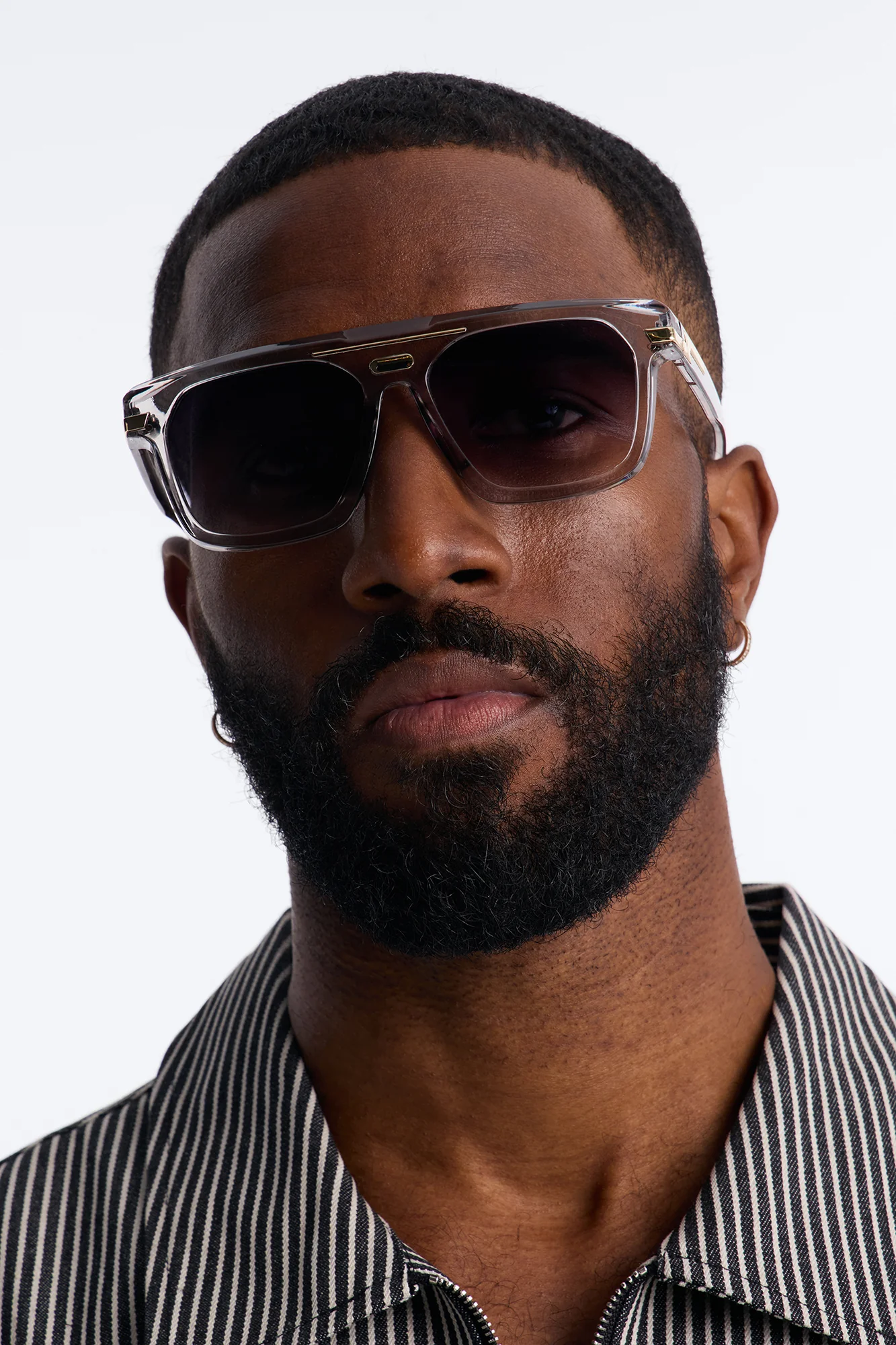 Stuck In Limbo Flat Top Sunglasses - Grey - Image 2
