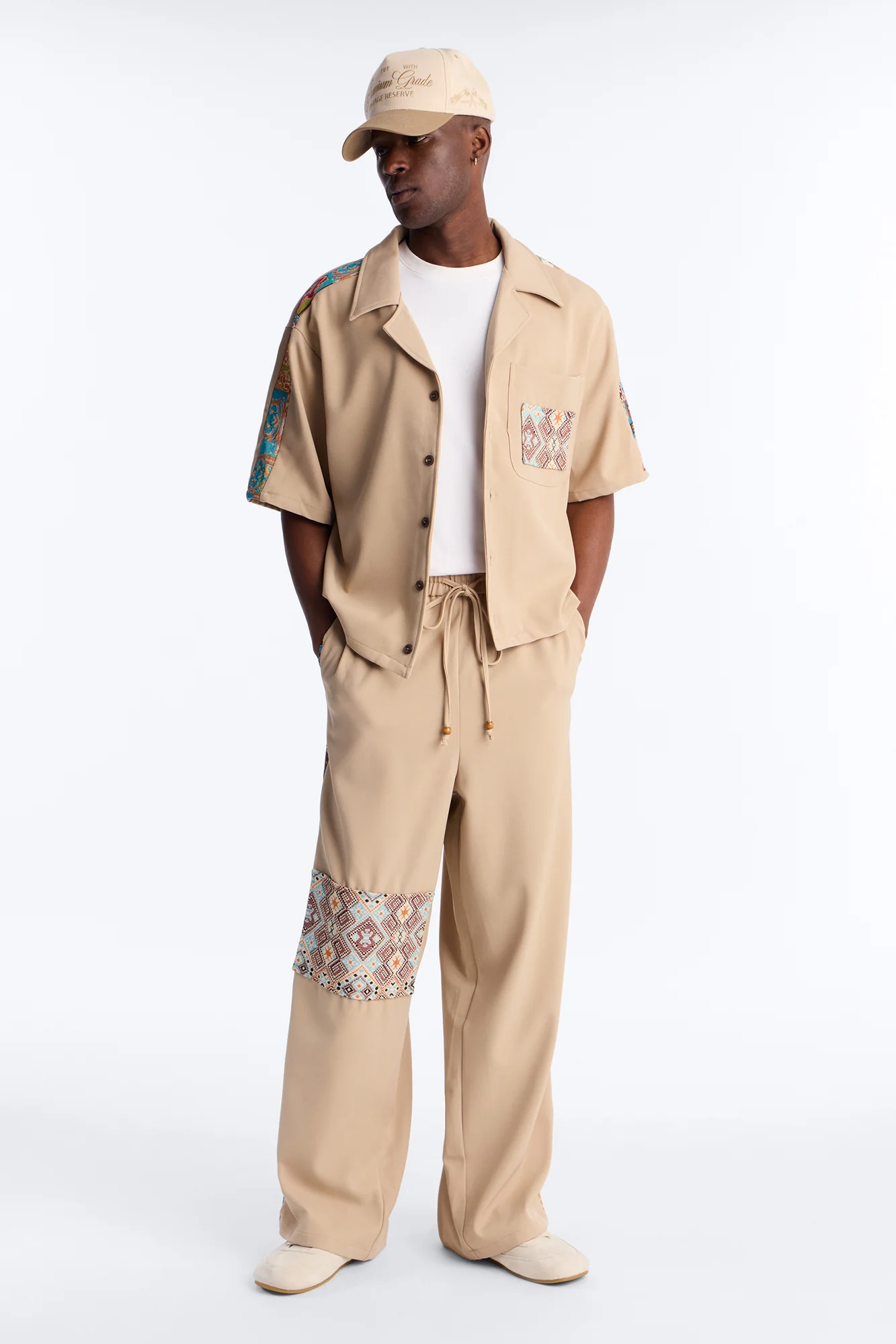 Suburban Rebel Button Up Shirt - Multi Color - Image 2