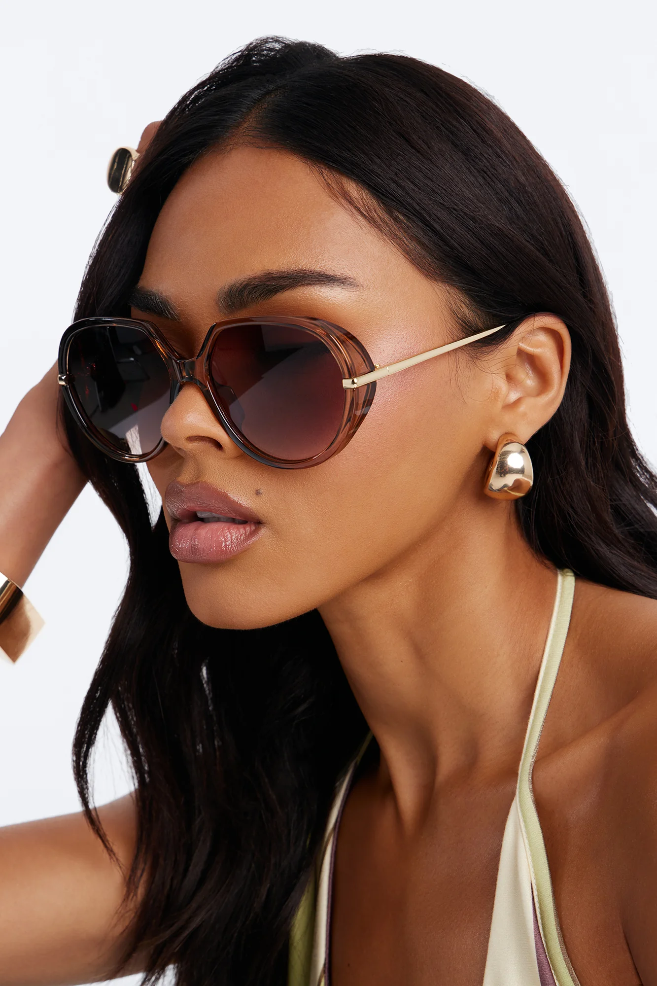 Sun Dancing Sunglasses - Nude/combo