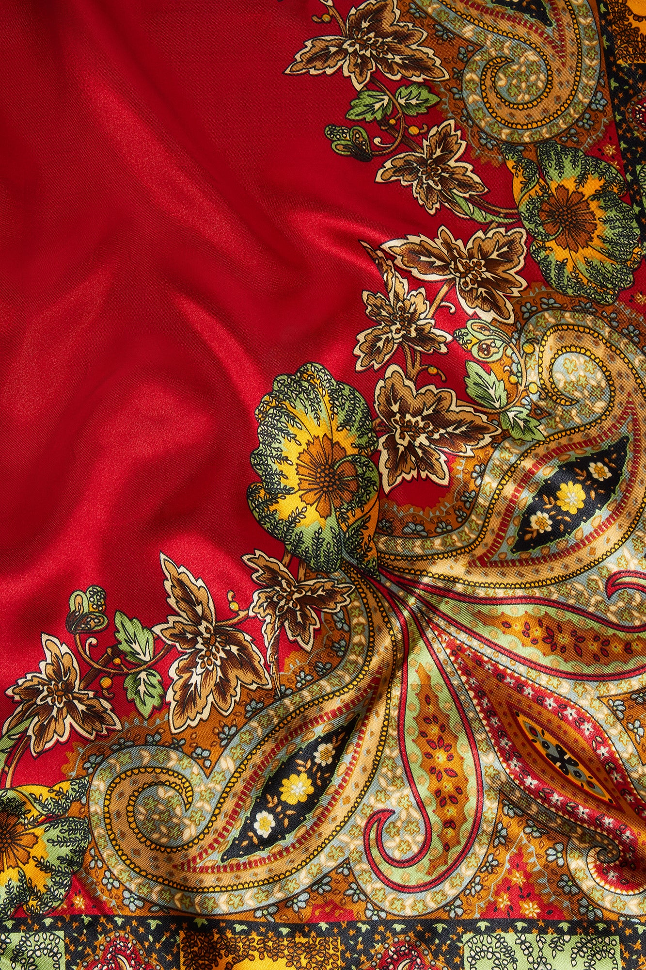 Sunny Shade Head Scarf - Red - Image 5