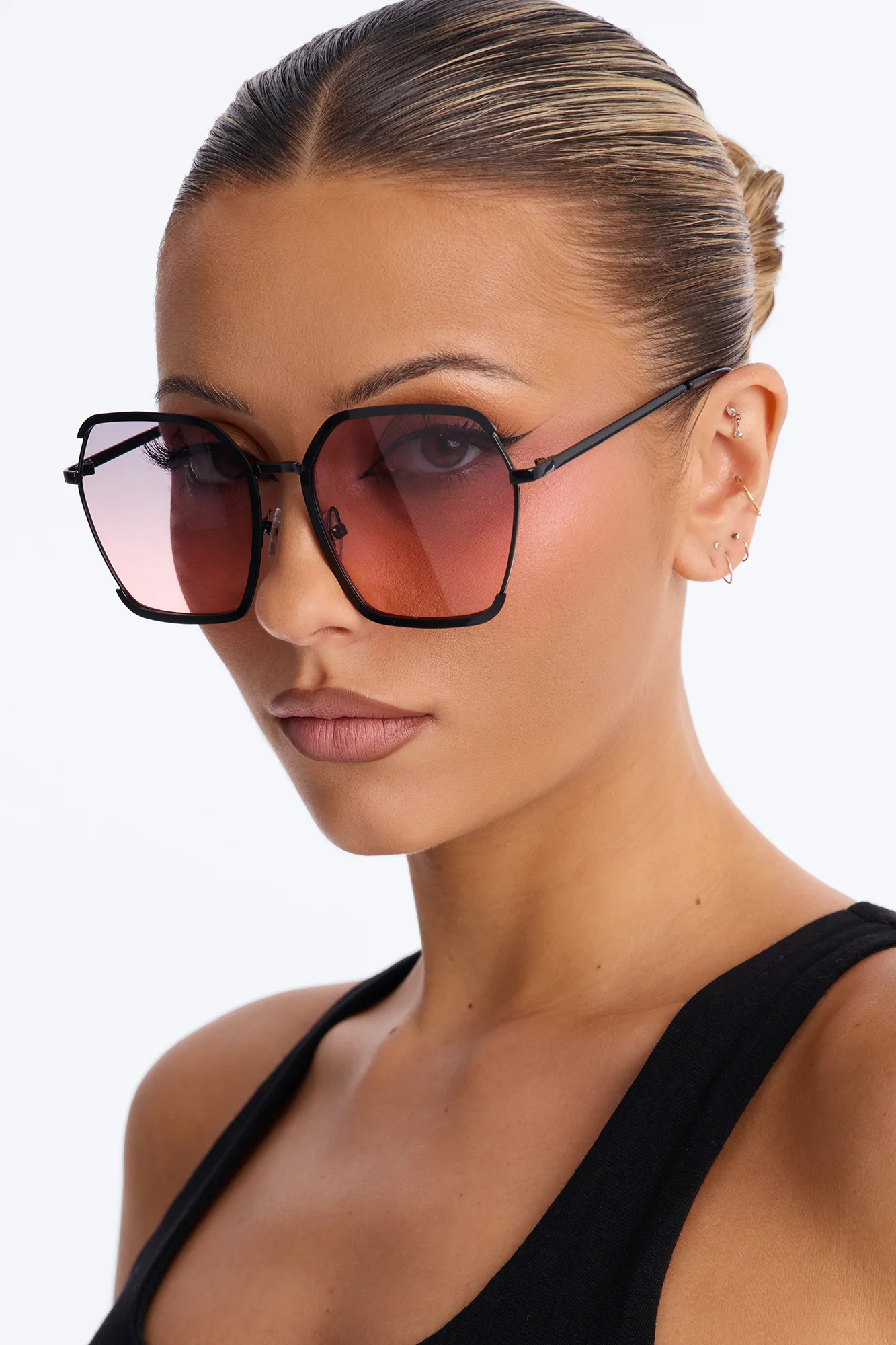 Sunset Fade Sunglasses - Black/combo - Image 2