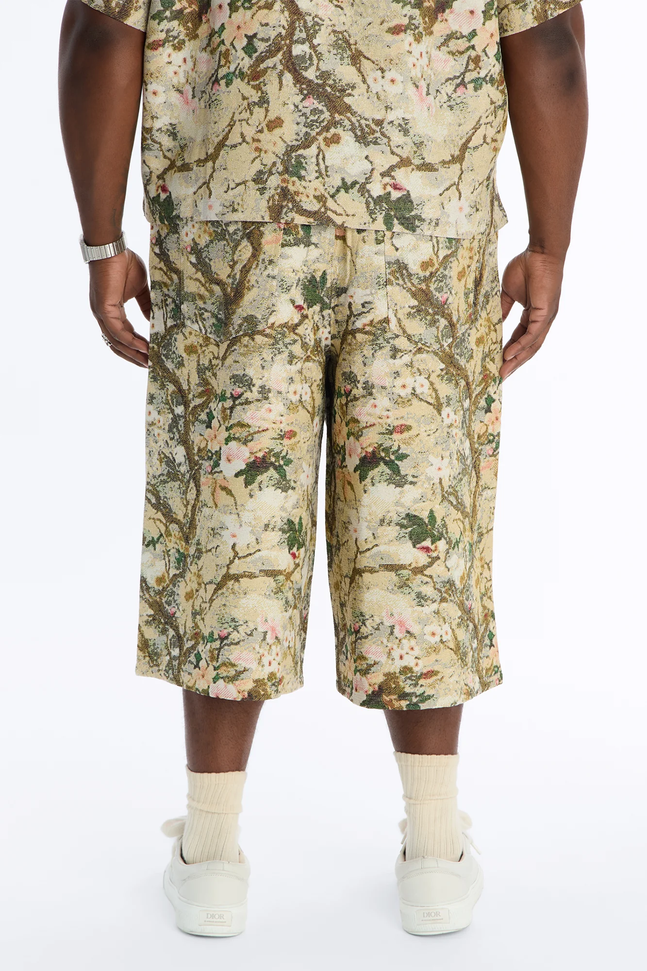 Super Baggy Tapestry Short - Multi Color - Image 8