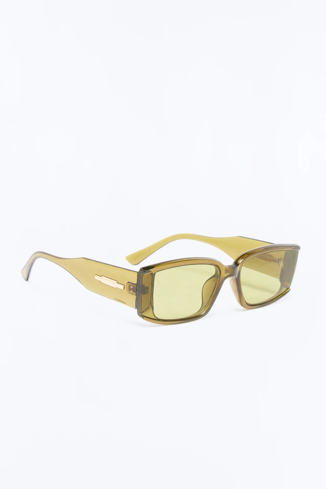 Sweet And Sassy Sunglasses - Olive - Image 4