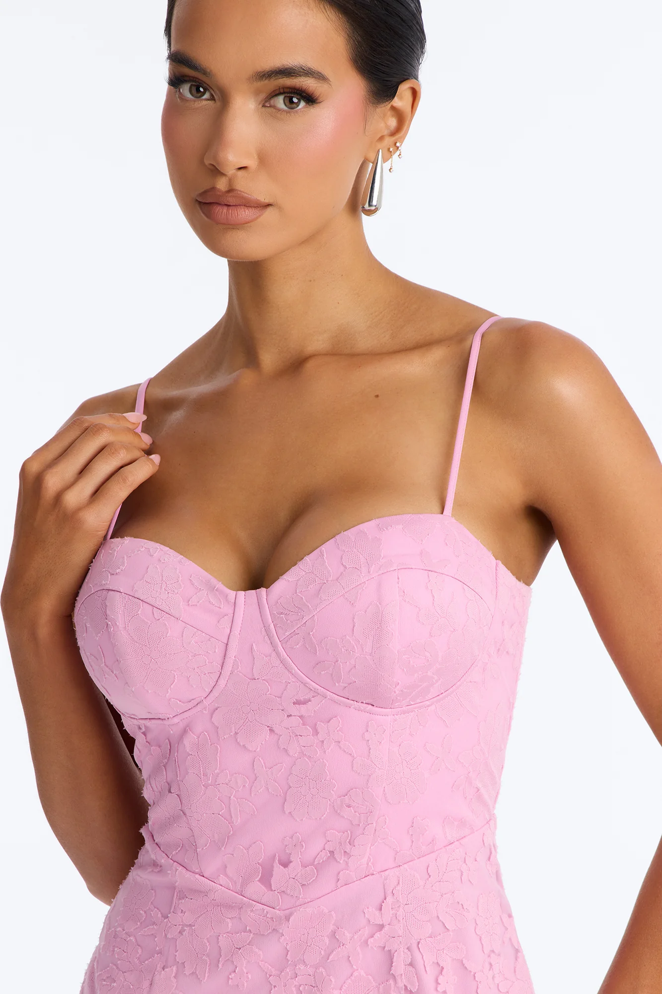 Sweet As Can Be Gown - Pink - Image 3