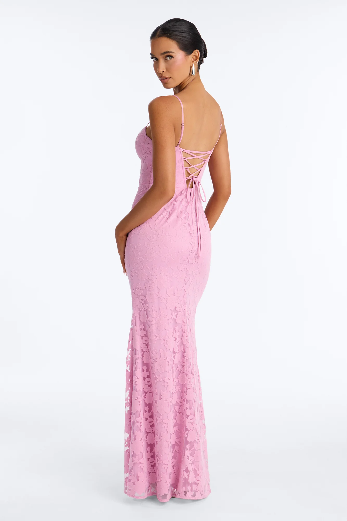 Sweet As Can Be Gown - Pink - Image 4