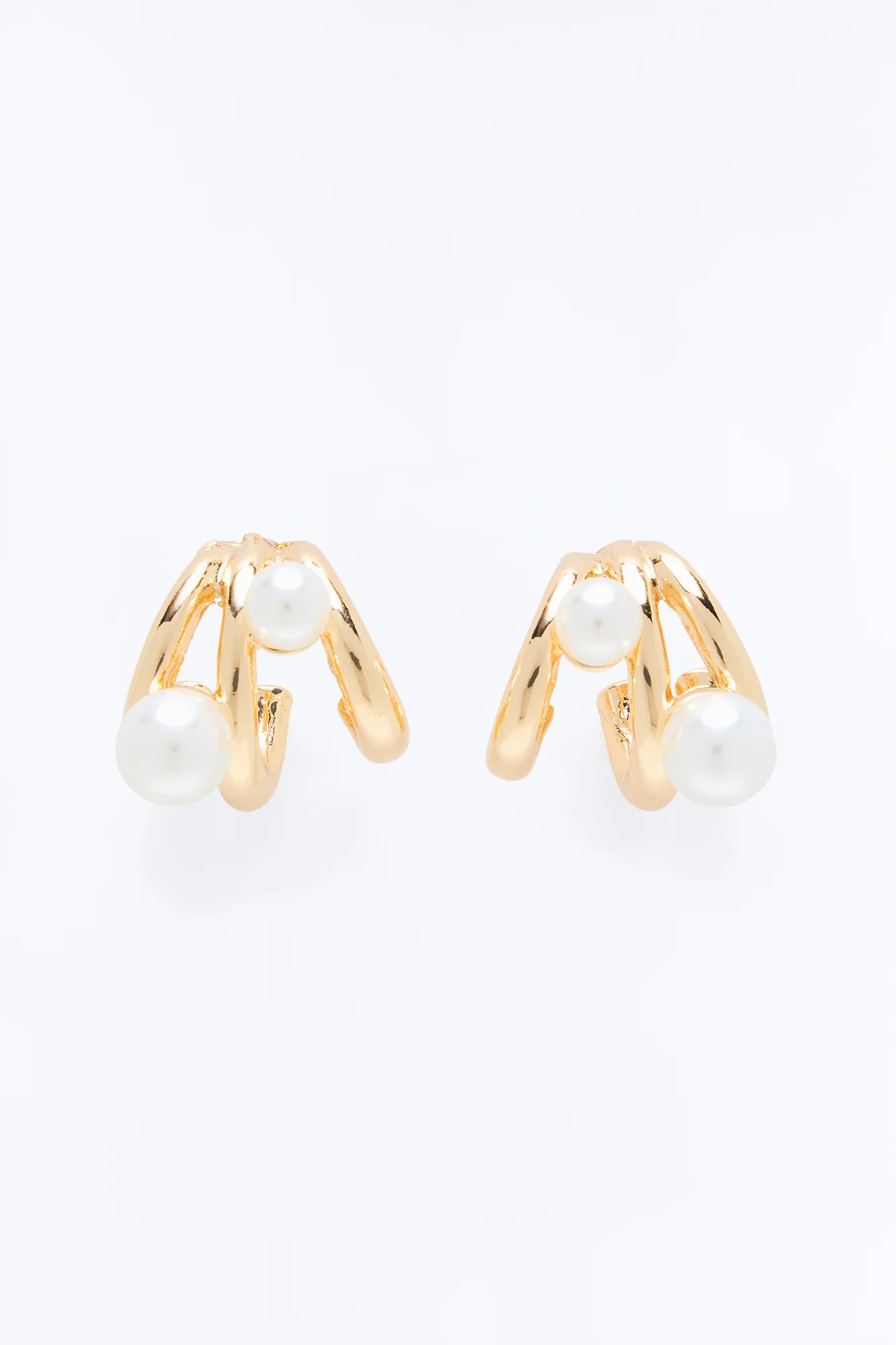Take Me There Stud Earrings - Gold - Image 3