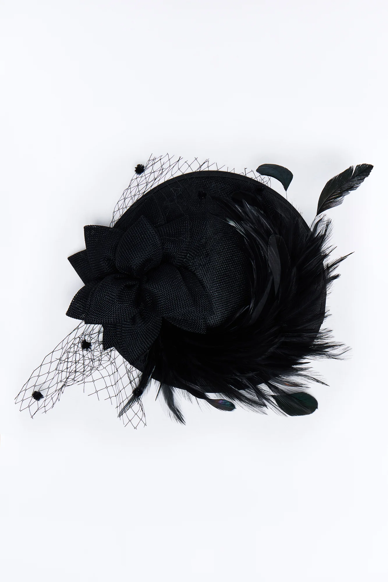 Talk Derby To Me Fascinator - Black - Image 5