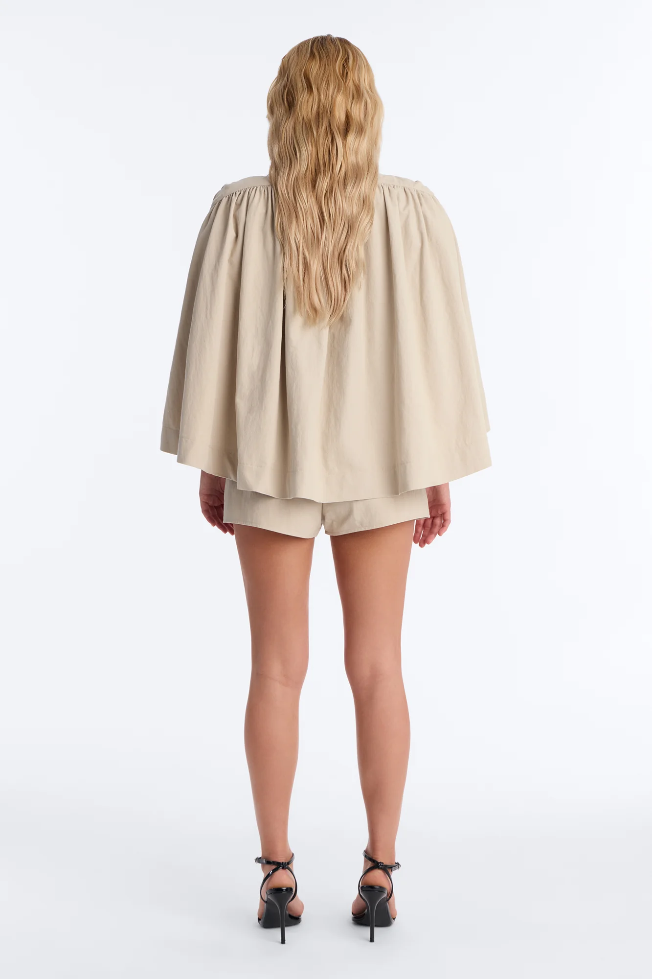 Taylor Twill Hot Short Set - Khaki - Image 4