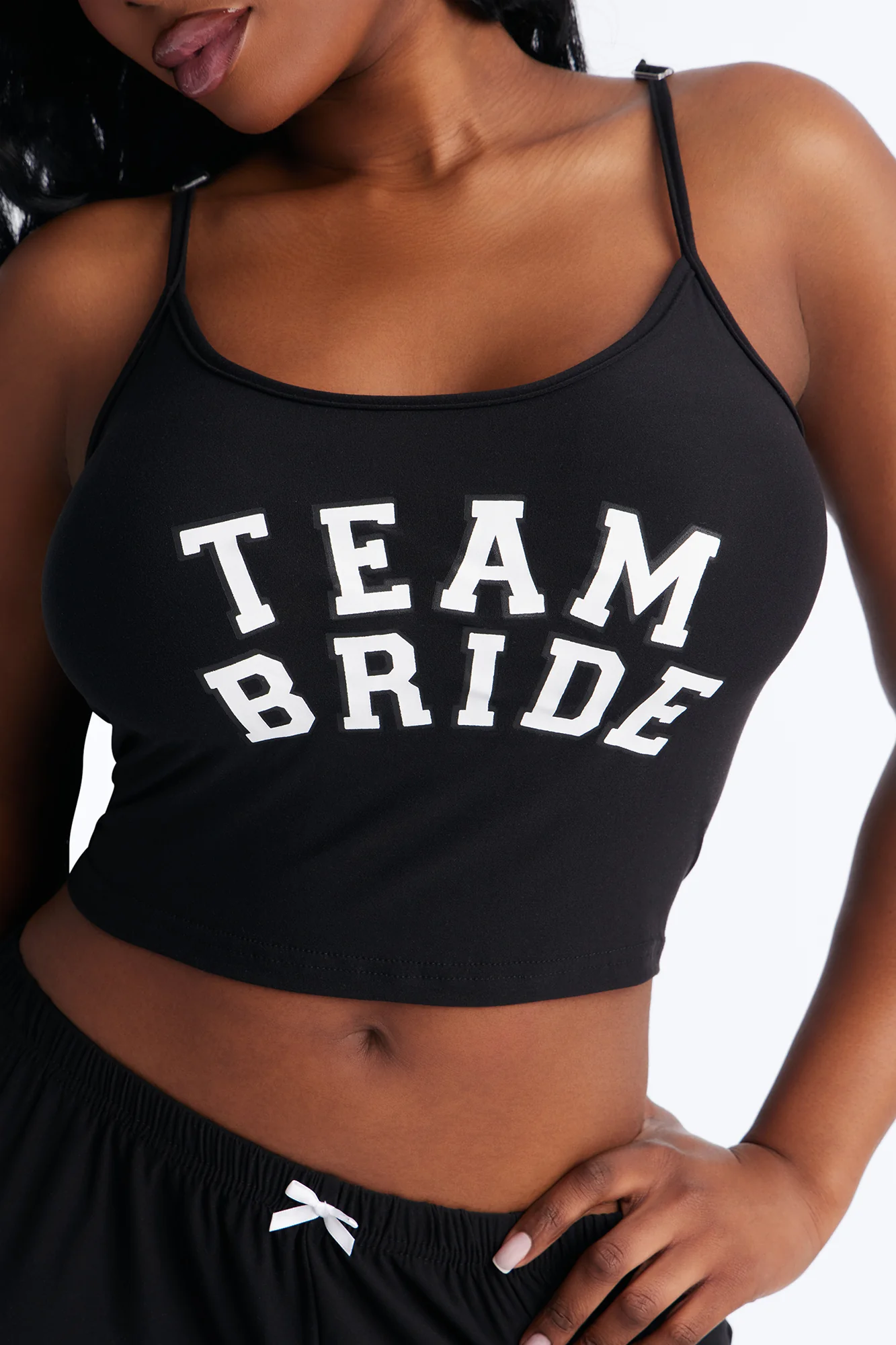 Team Bride Boarding PJ Set - Black - Image 7