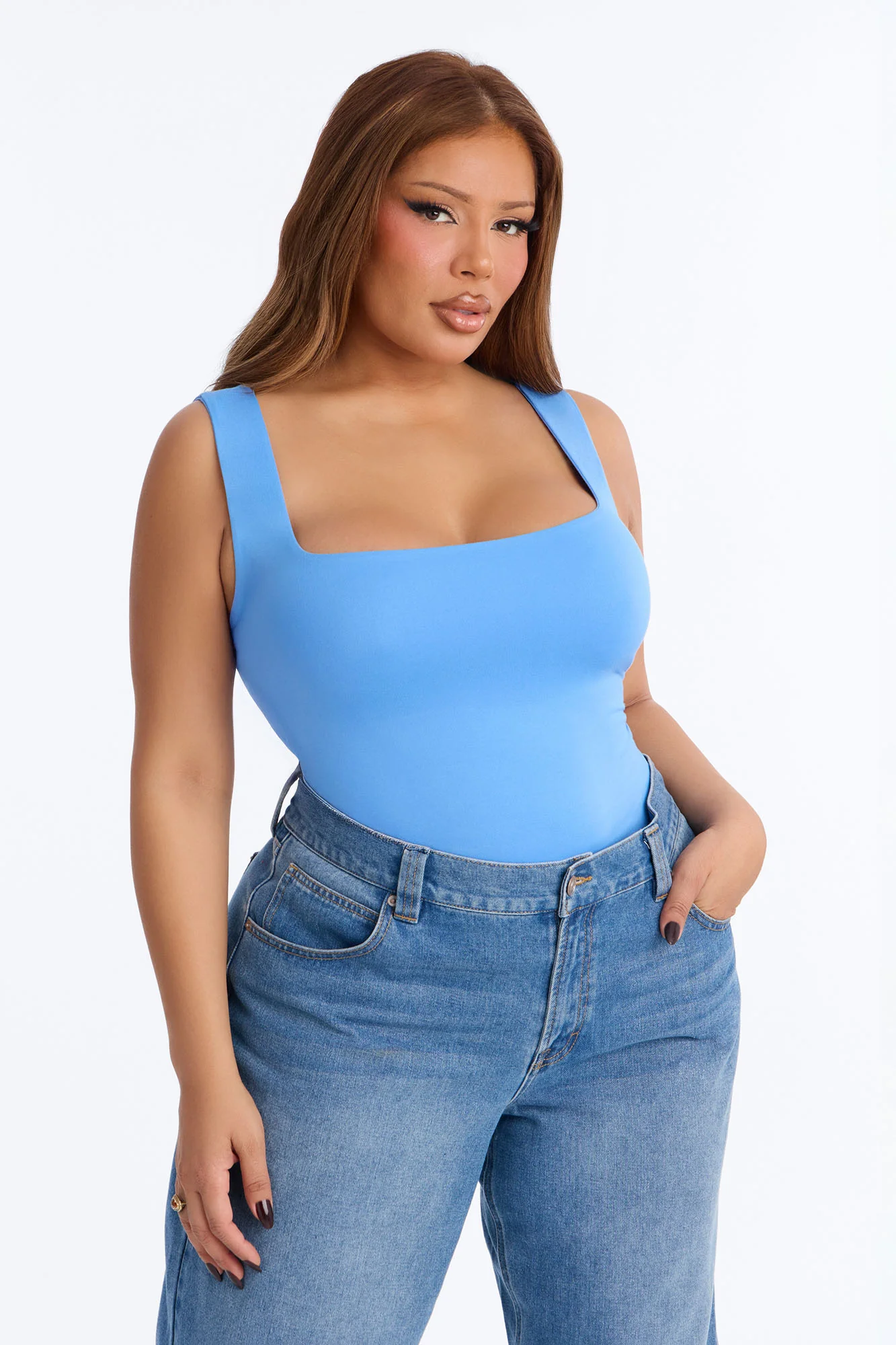 Thalia Tank Top - Periwinkle - Image 4