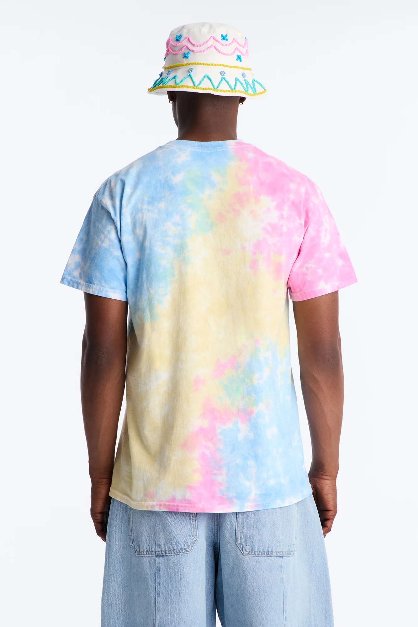 The Cloud Tie Dye Oversized Tee - Multi Color - Image 3