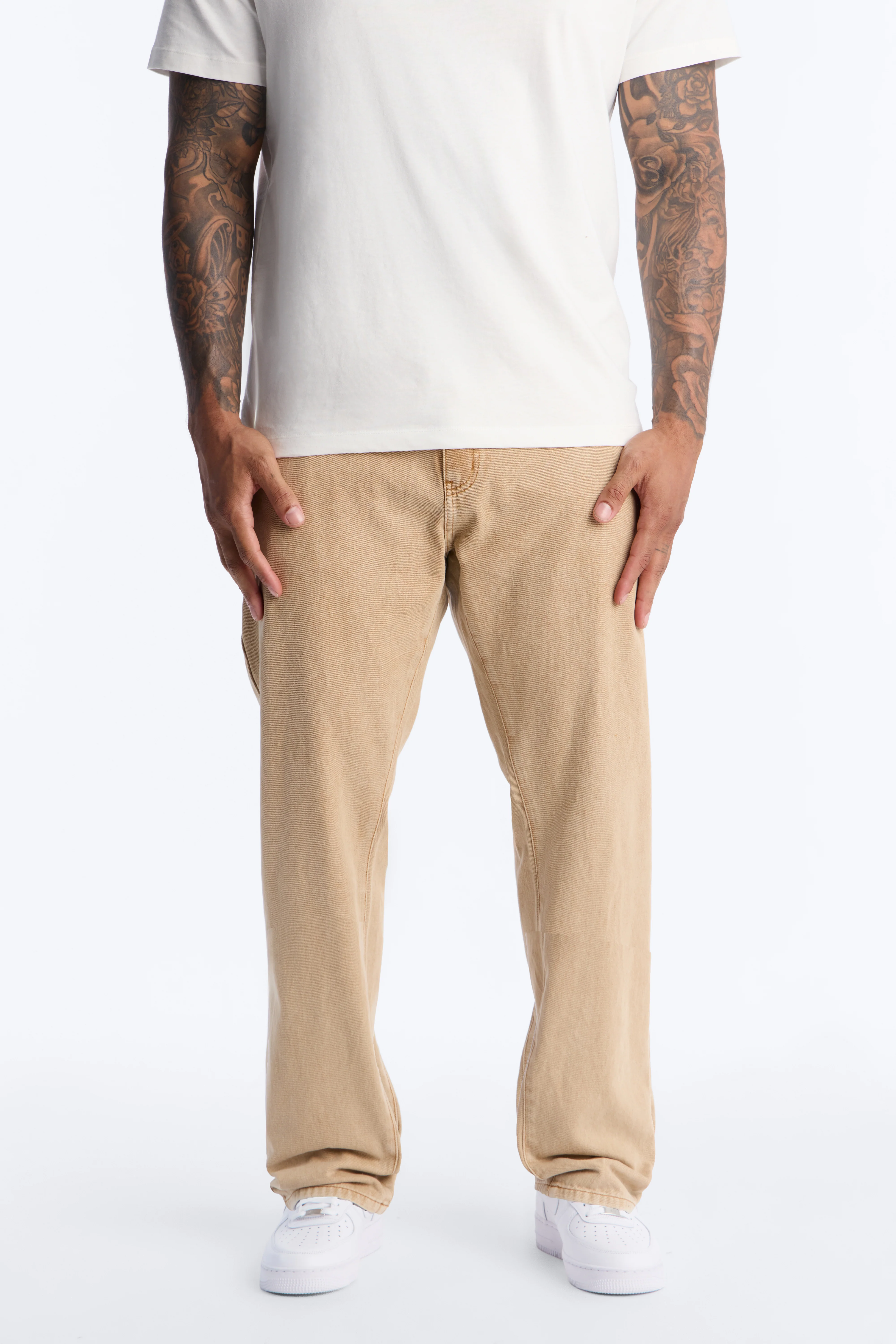 The Staple Slim Jean - Khaki - Image 5
