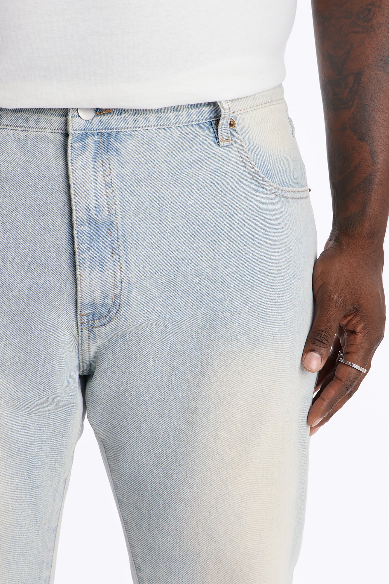 The Staple Slim Jean - Light Wash - Image 7
