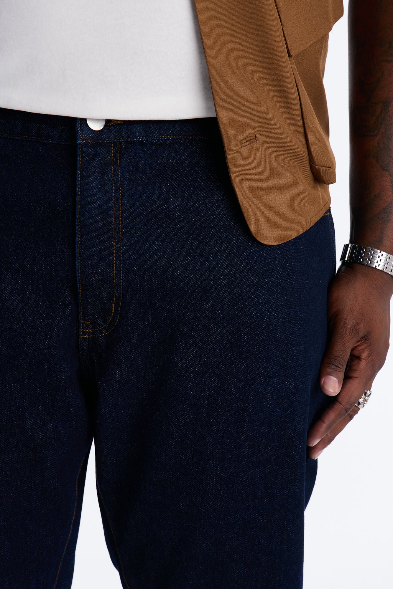 The Staple Straight Jean - Dark Wash - Image 7