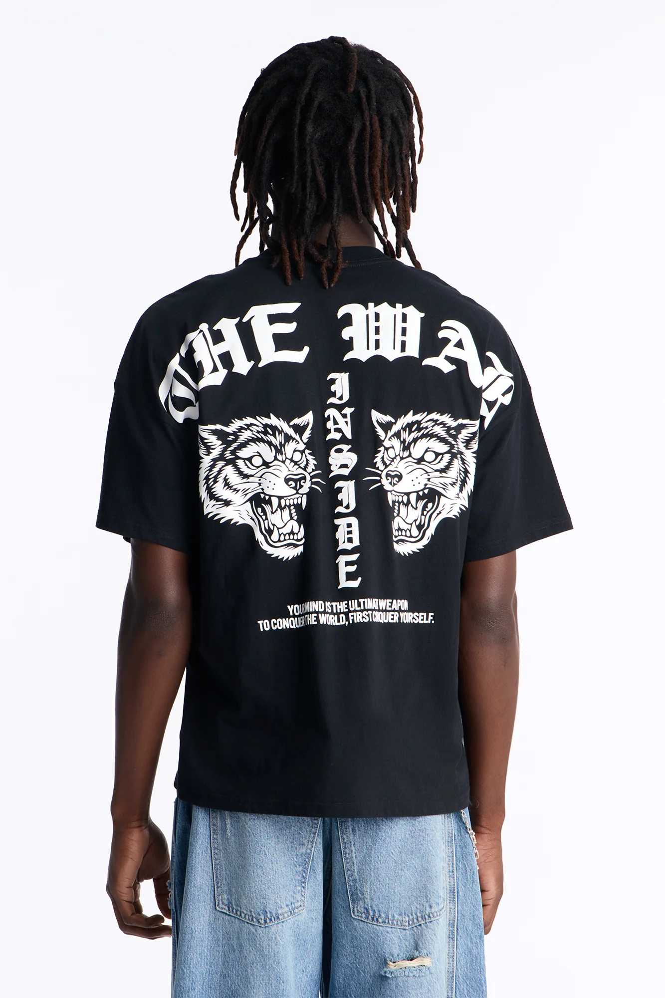 The War Inside Boxy Short Sleeve Tee - Black
