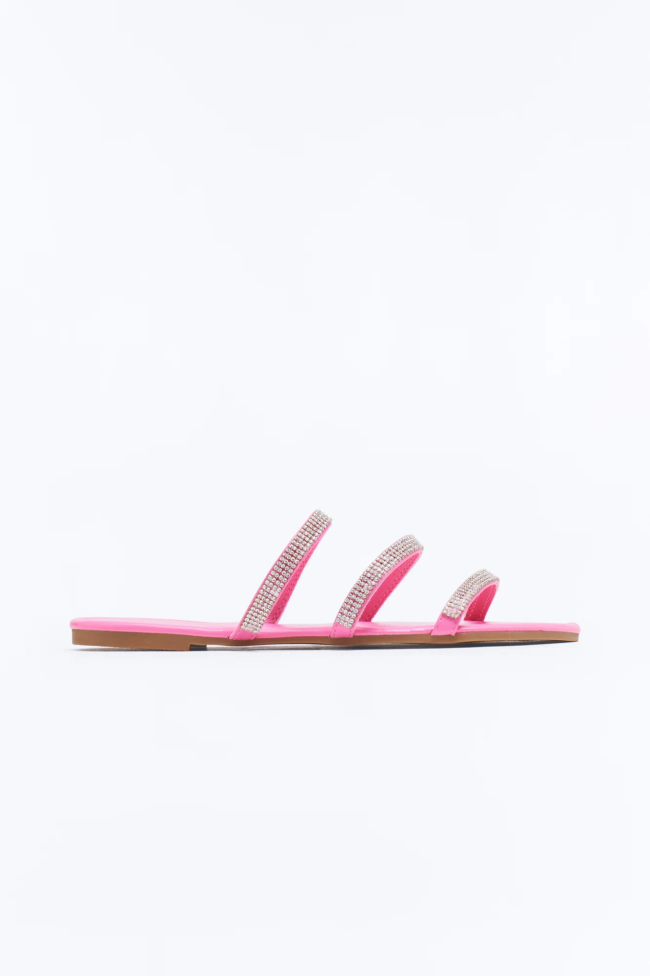Top Form Embellished Sandals - Pink - Image 3