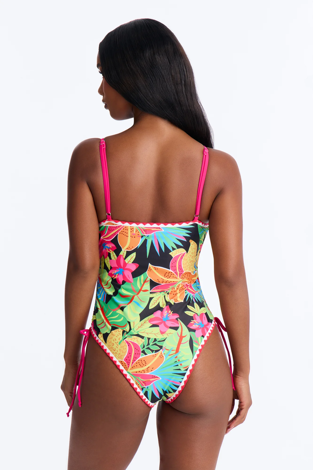 Tori Tropical 1 Piece Swimsuit - Multi Color - Image 3