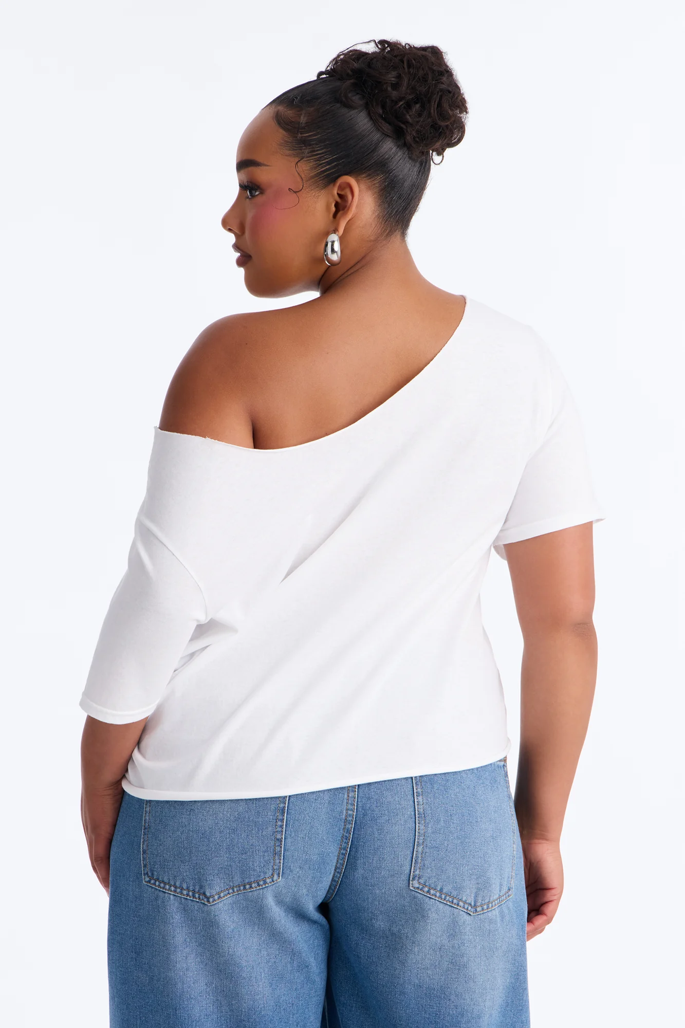 Toy Story Movie Off Shoulder Tee - White - Image 8