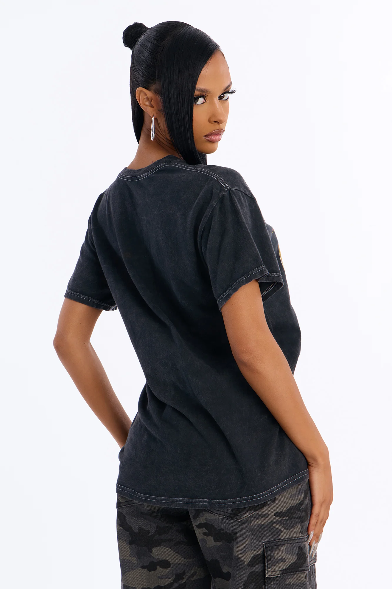 Toy Story Throwback Washed Tee - Black Wash - Image 3
