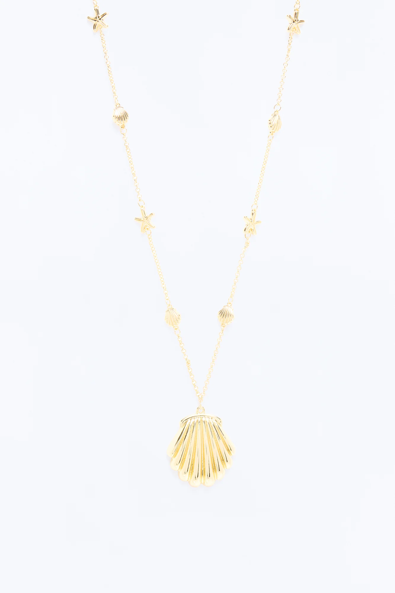 Treasure Of The Sea Necklace - Gold - Image 3