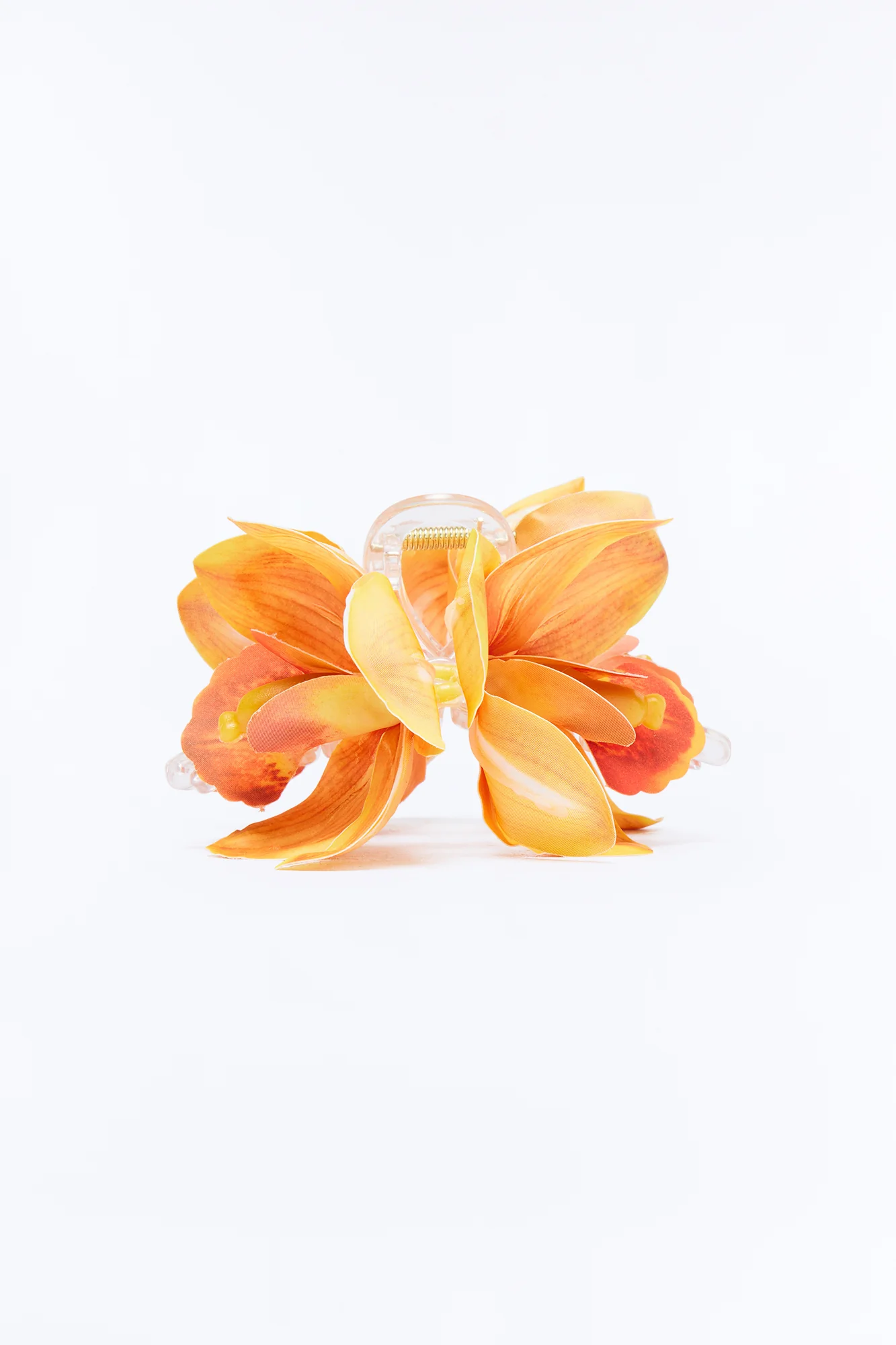 Tropical Sunset Hair Claw Clip - Orange - Image 2
