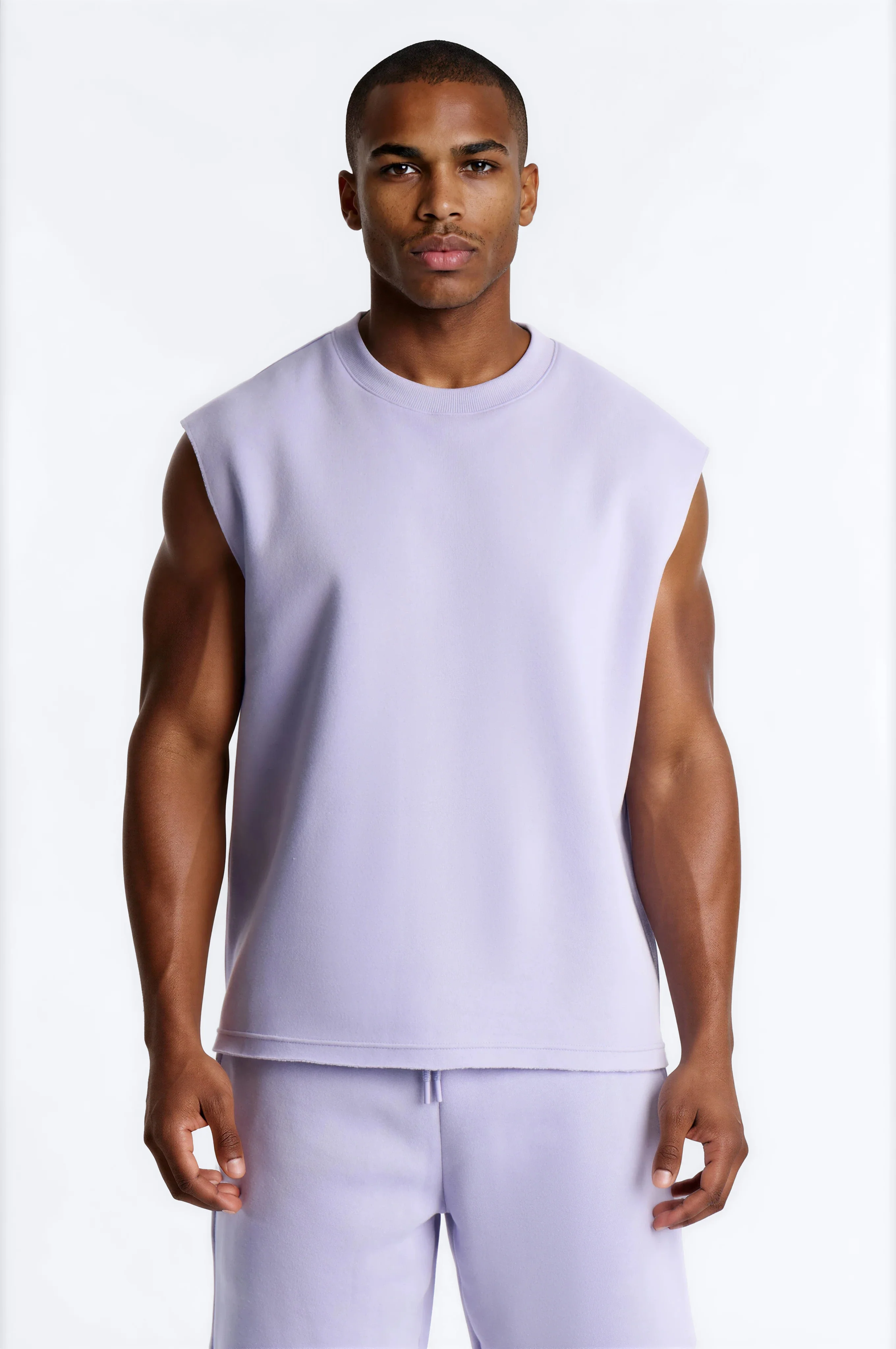 Tyson Relaxed Muscle Tee - Lavender