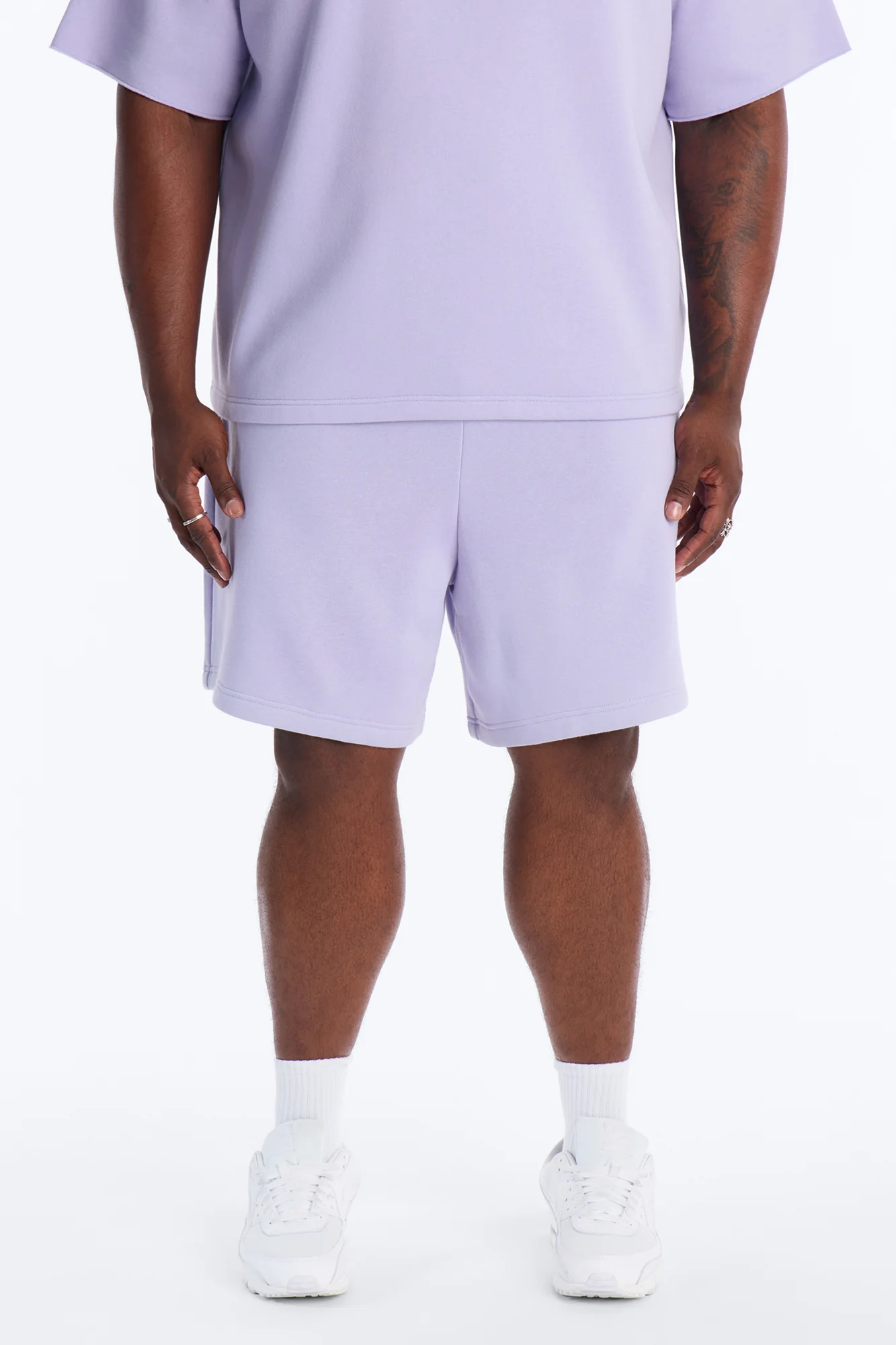 Tyson Sweatshort - Lavender - Image 6