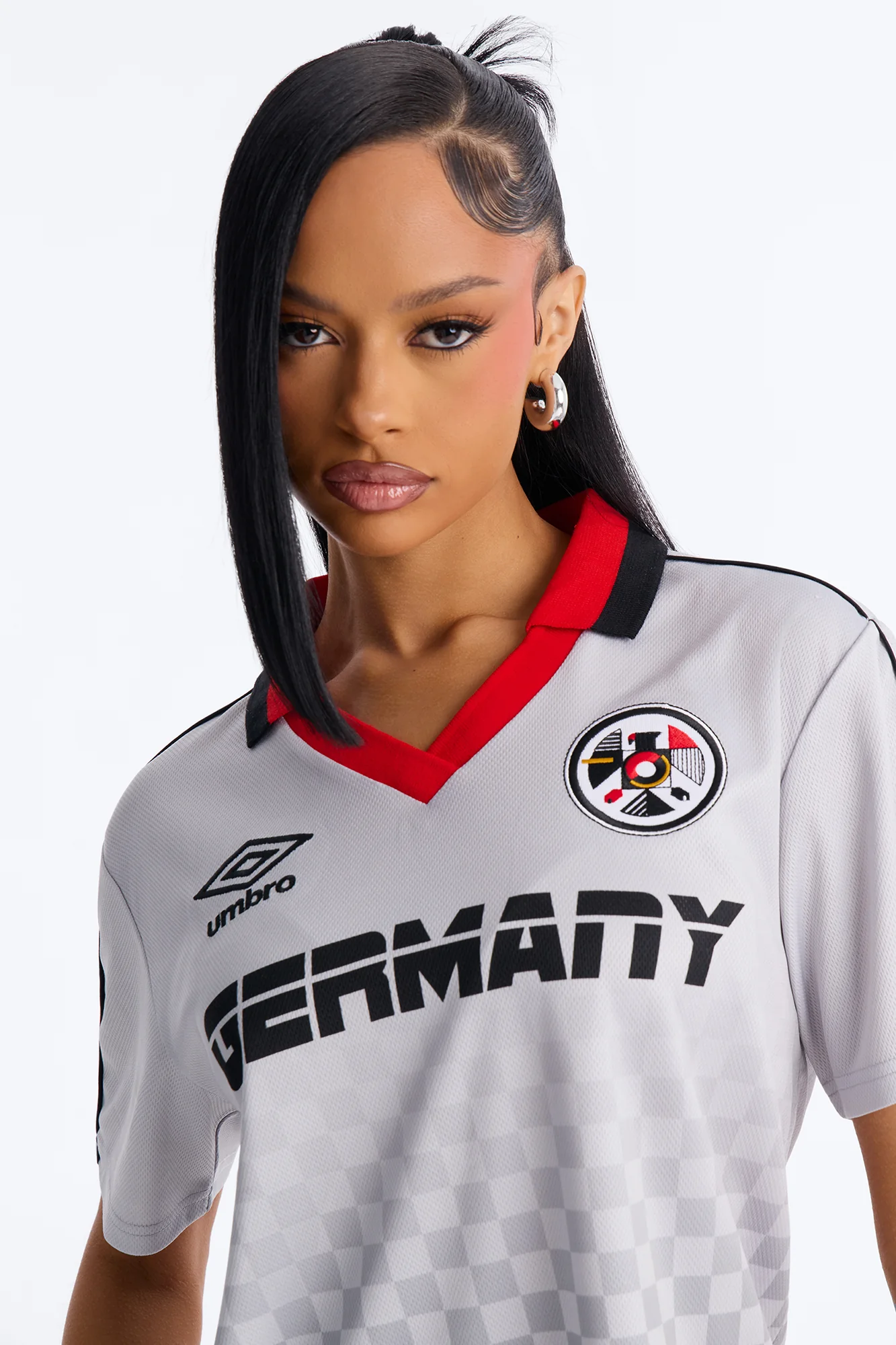Umbro Germany Athletic Jersey - Grey - Image 4