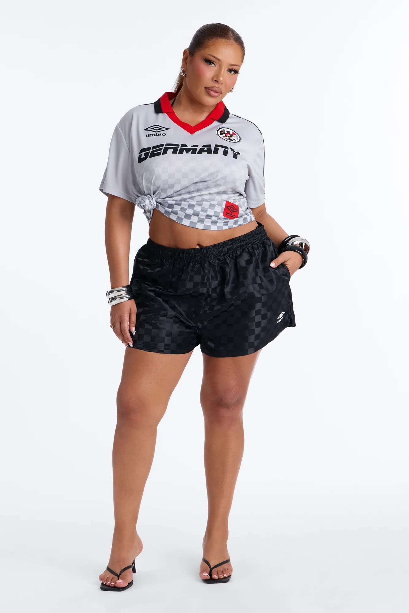 Umbro Germany Athletic Jersey - Grey - Image 7