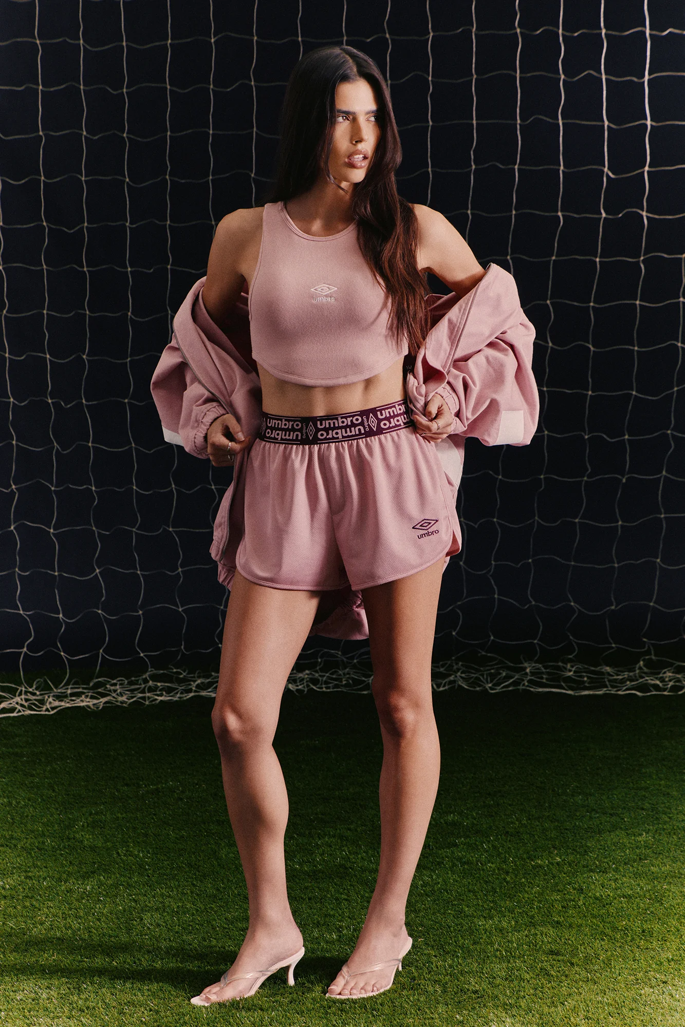 Umbro Jersey Mesh Shorts - Pink