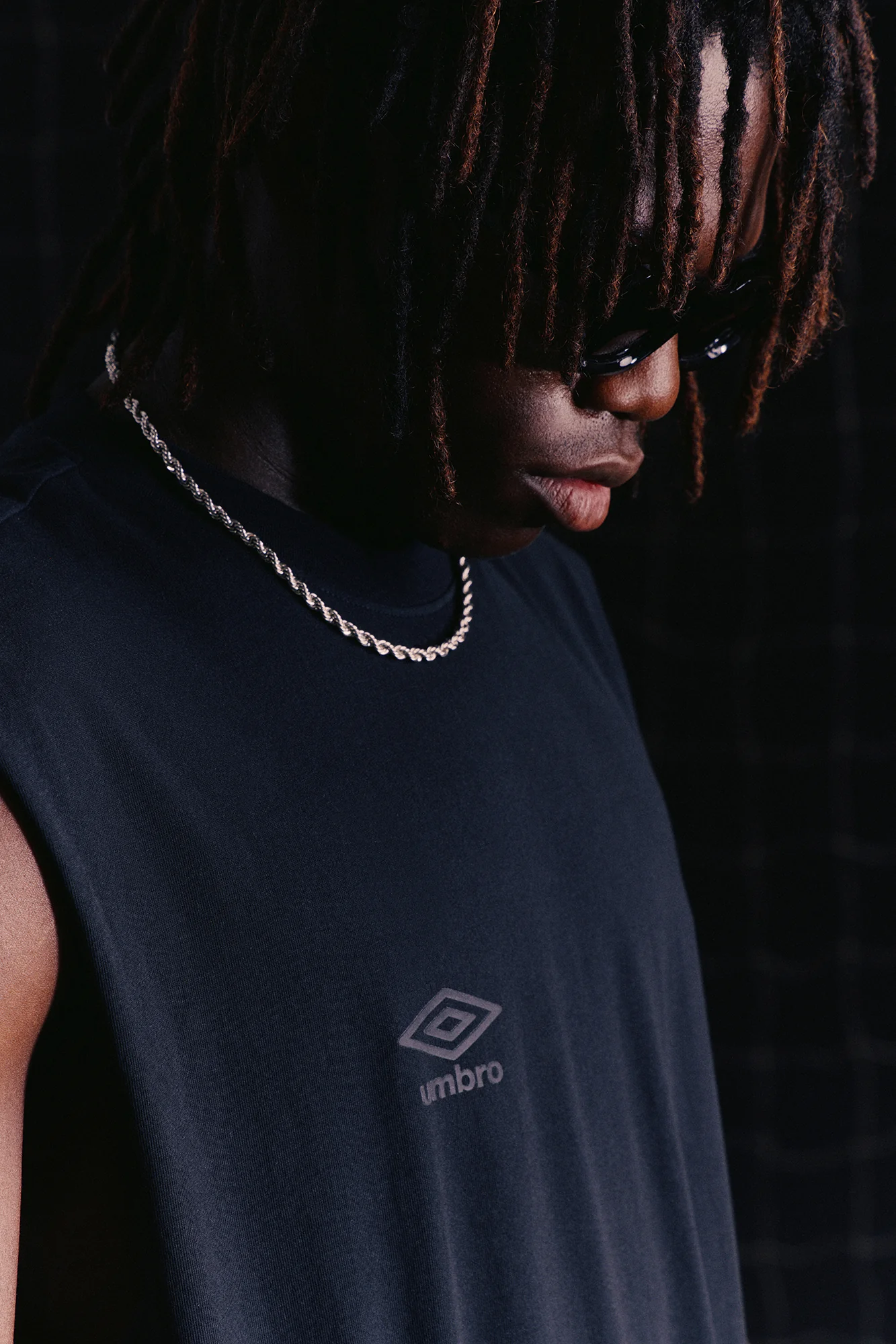 Umbro Muscle Tee - Black - Image 2