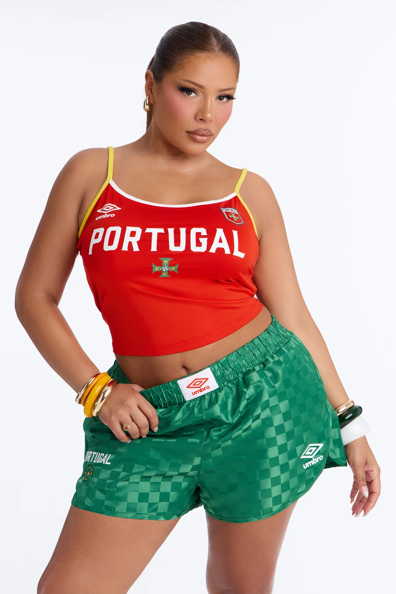 Umbro Portugal Umbro Portugal Soccer Tank Top - Red - Image 2