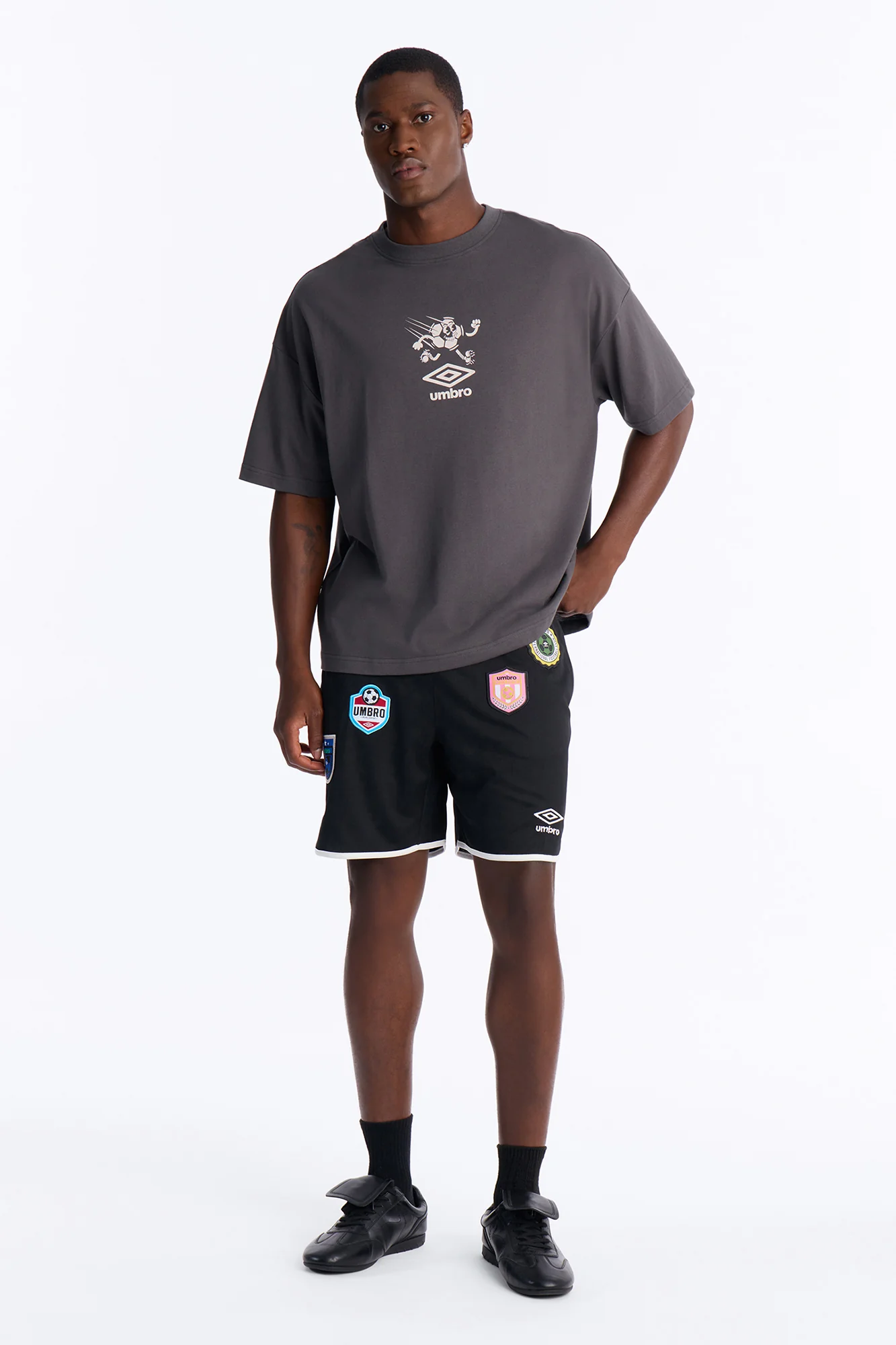 Umbro Soccer Shorts - Black - Image 2