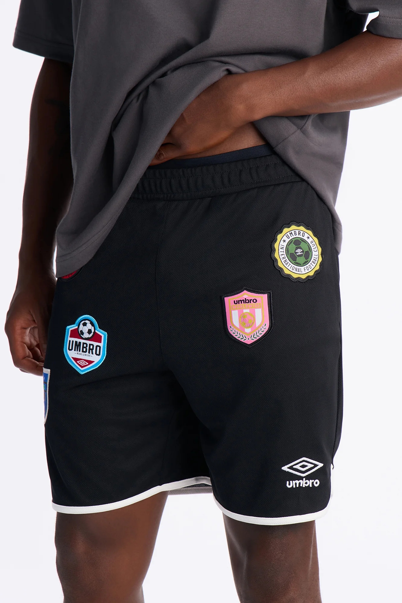 Umbro Soccer Shorts - Black - Image 3