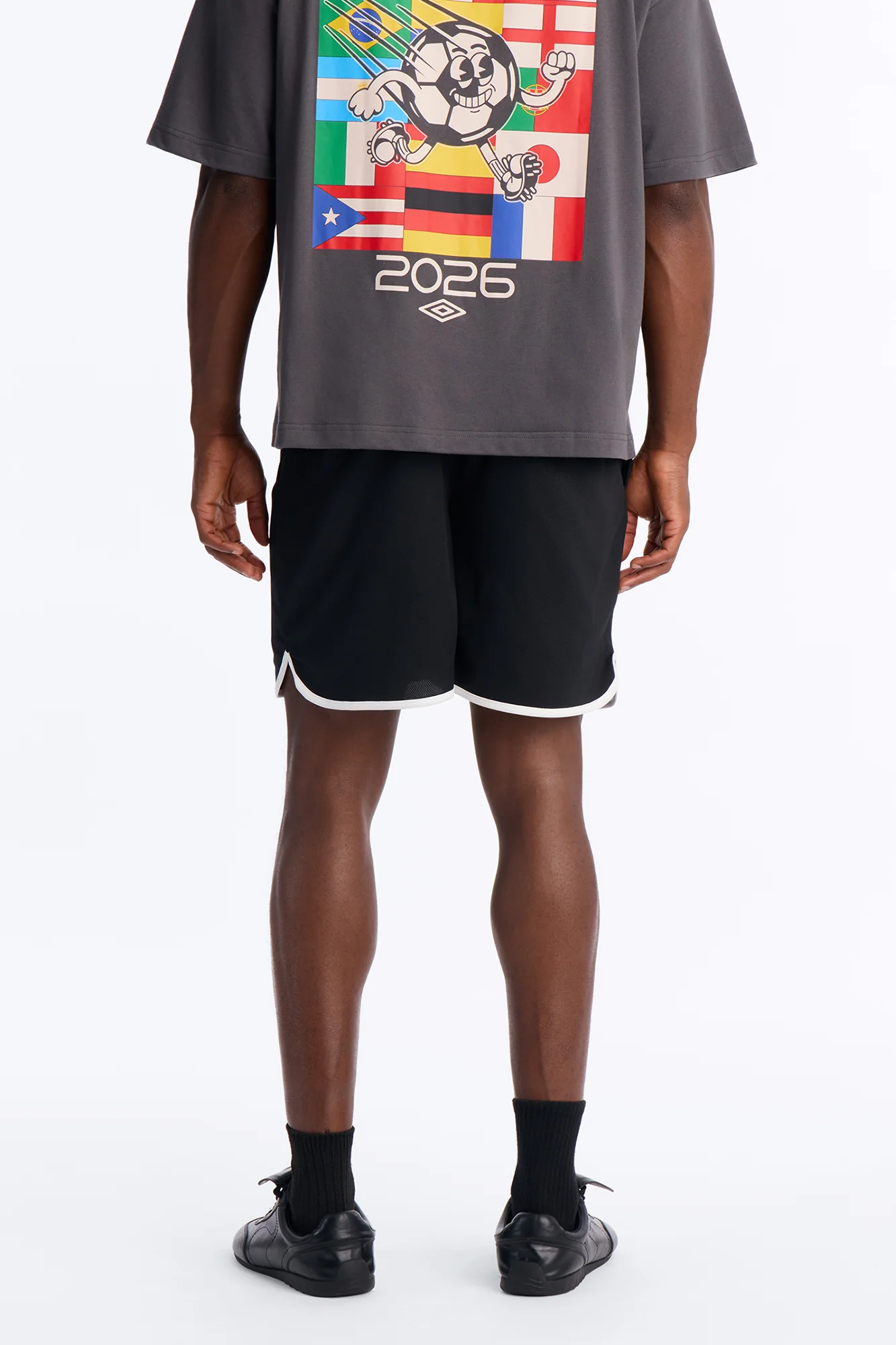 Umbro Soccer Shorts - Black - Image 4