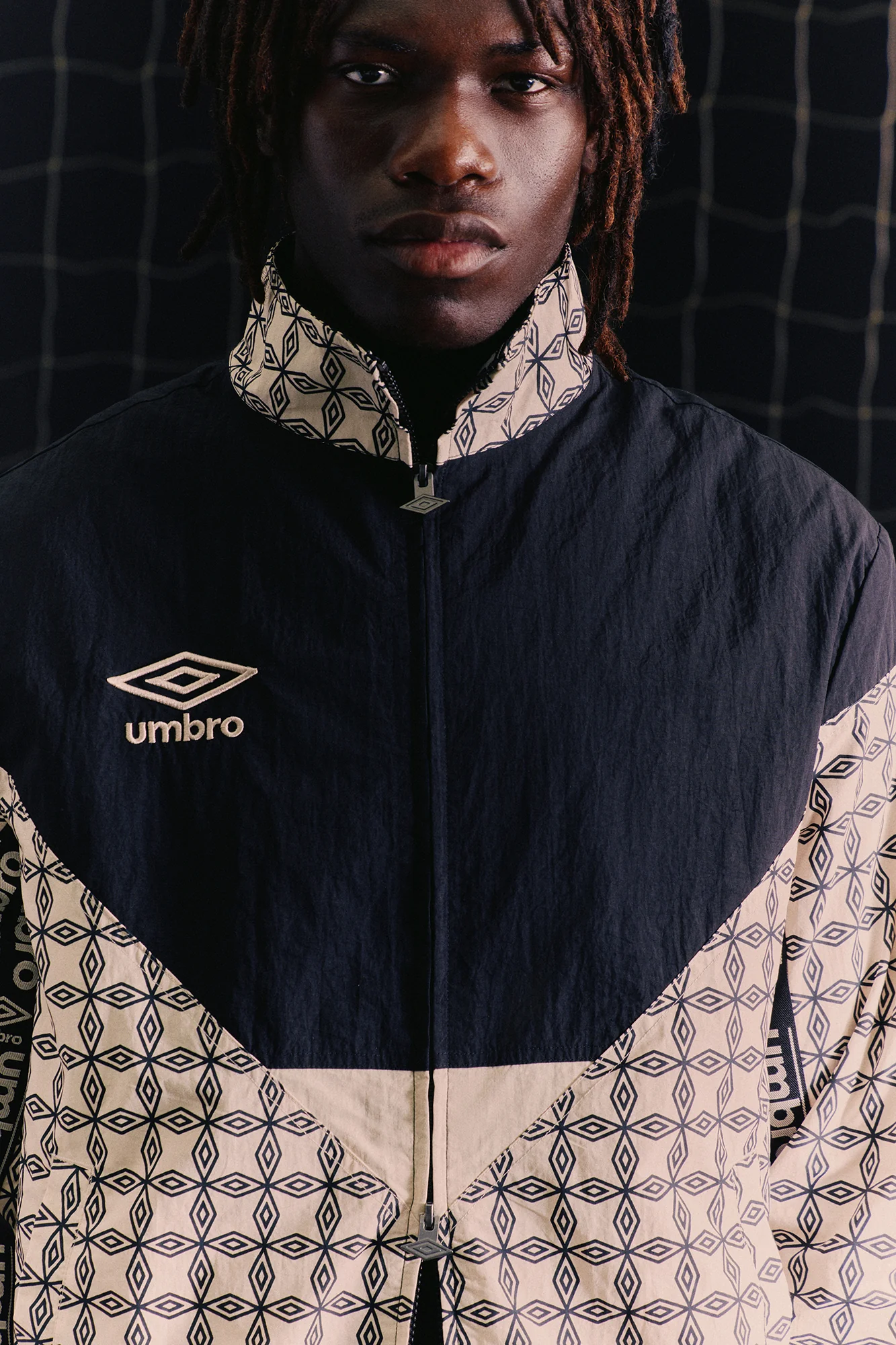 Umbro Track Jacket - Cream - Image 3