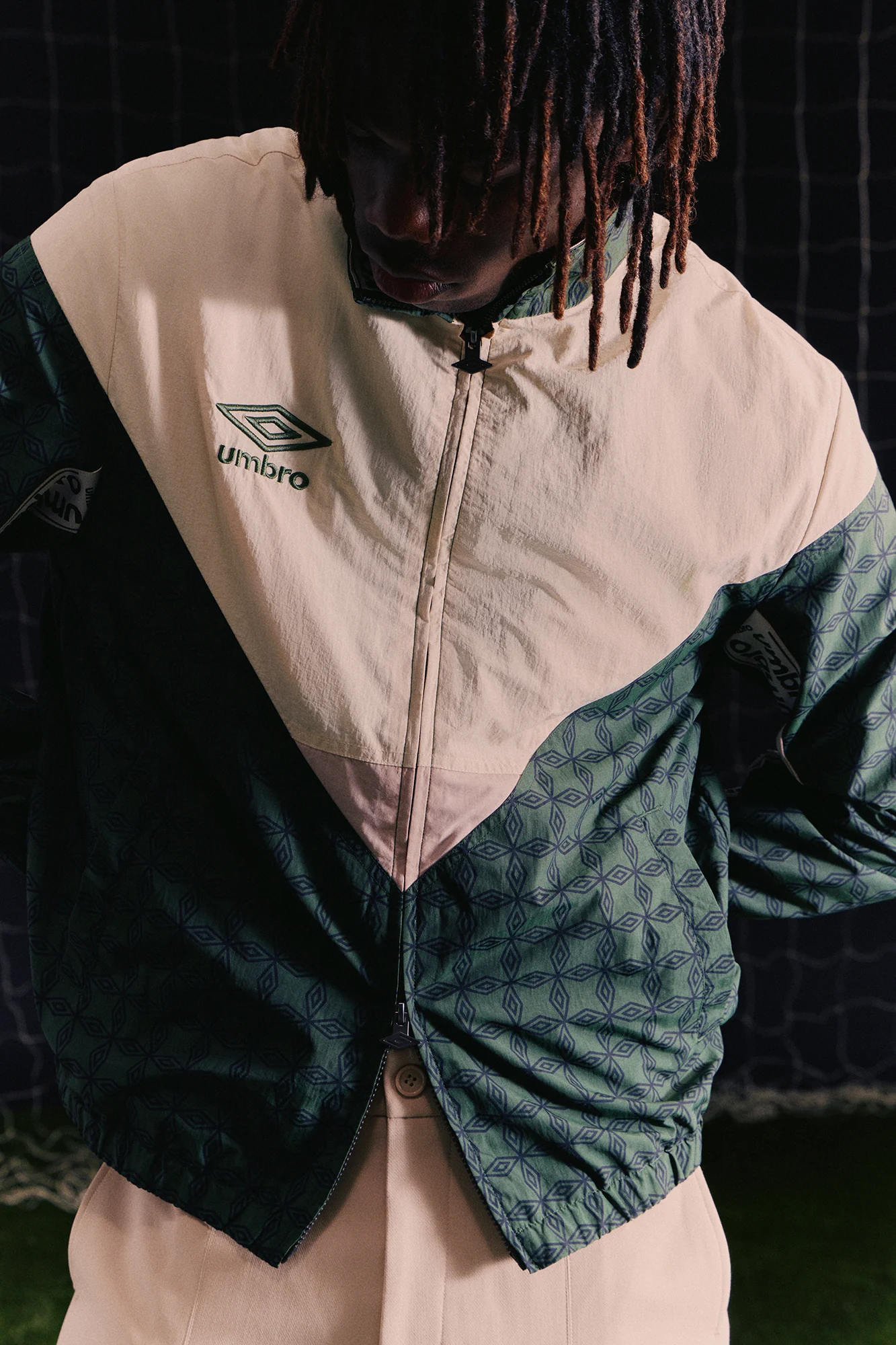 Umbro Track Jacket - Green - Image 3
