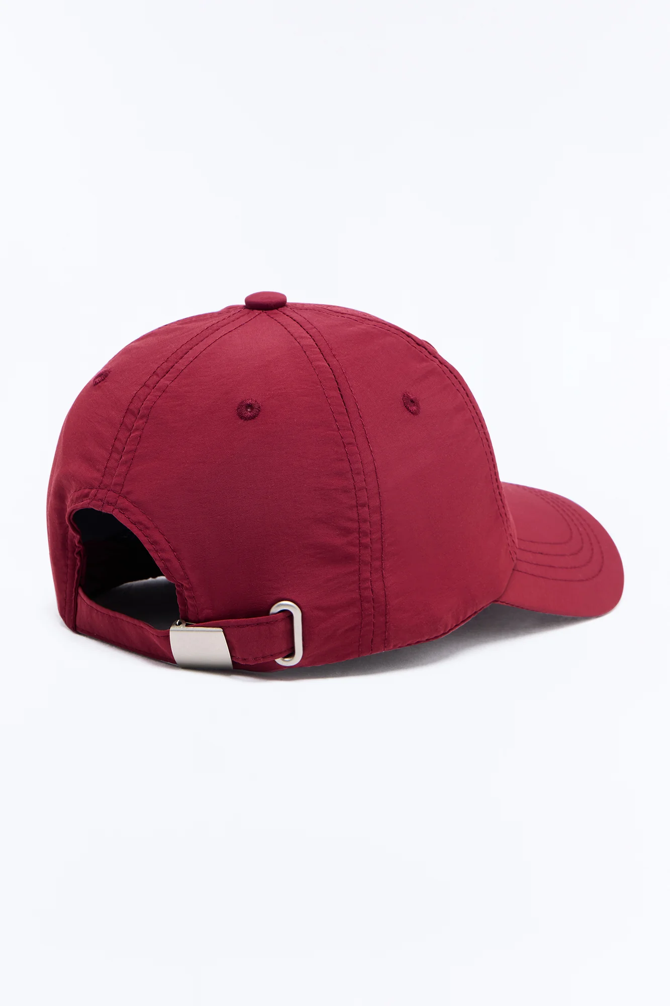 Umbro Unisex Nylon Baseball Hat - Wine - Image 6