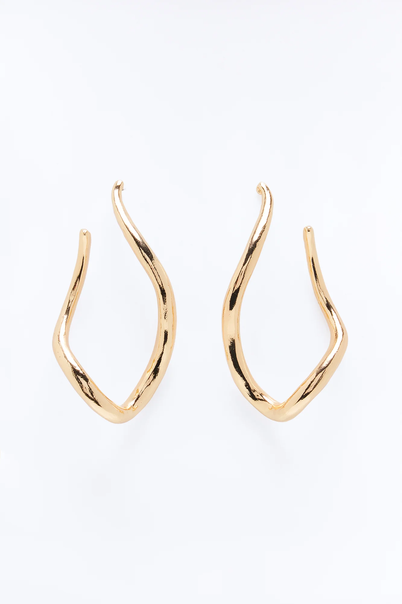 Unwinding Drop Earrings - Gold - Image 5