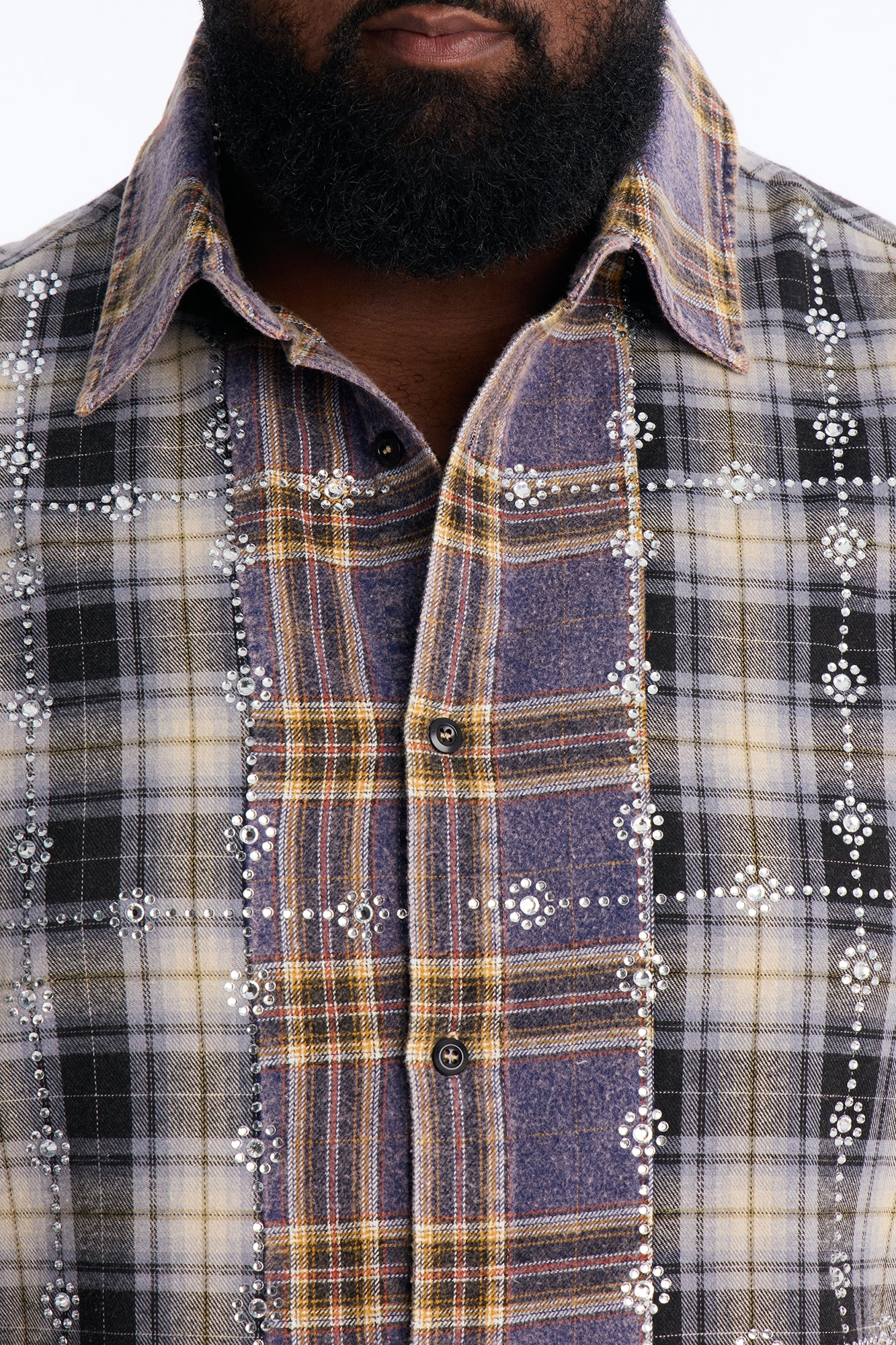 Urban Relic Plaid Button Up Shirt - Multi Color - Image 7