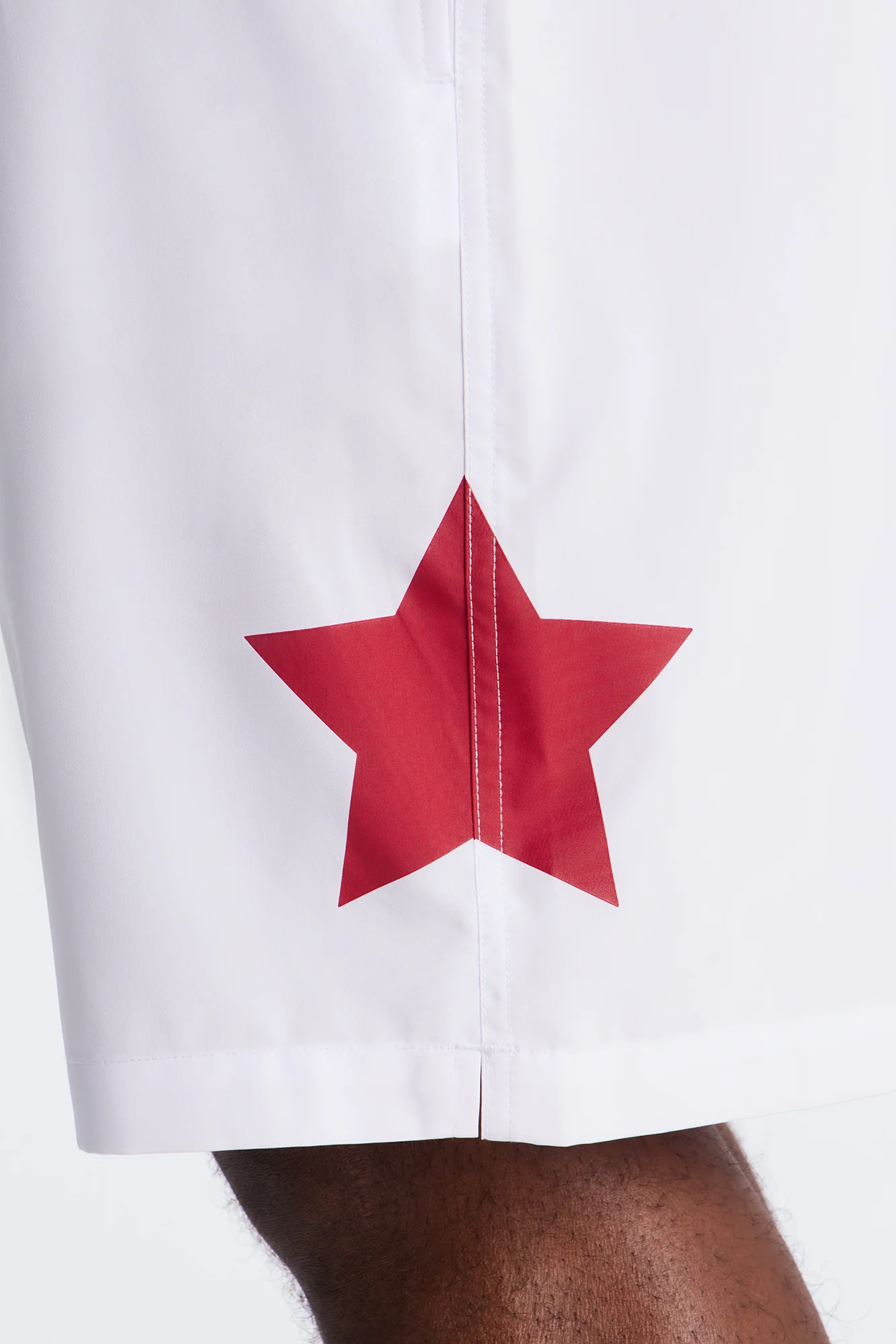 USA Freedom Stars Swim Trunk 7″ - White/combo - Image 8