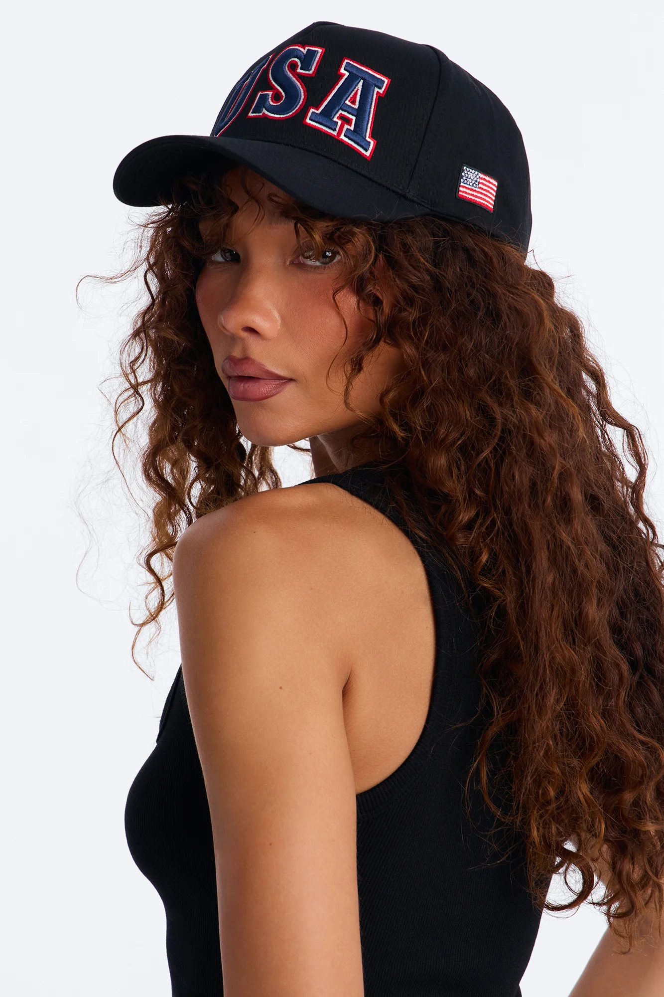 USA Love Baseball Hat - Black/combo - Image 3