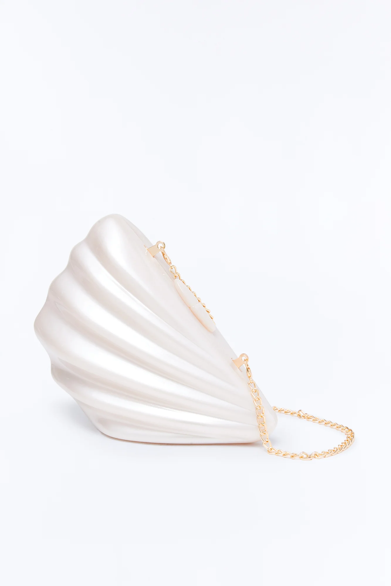 Vacation Treasures Seashell Clutch - Ivory - Image 4