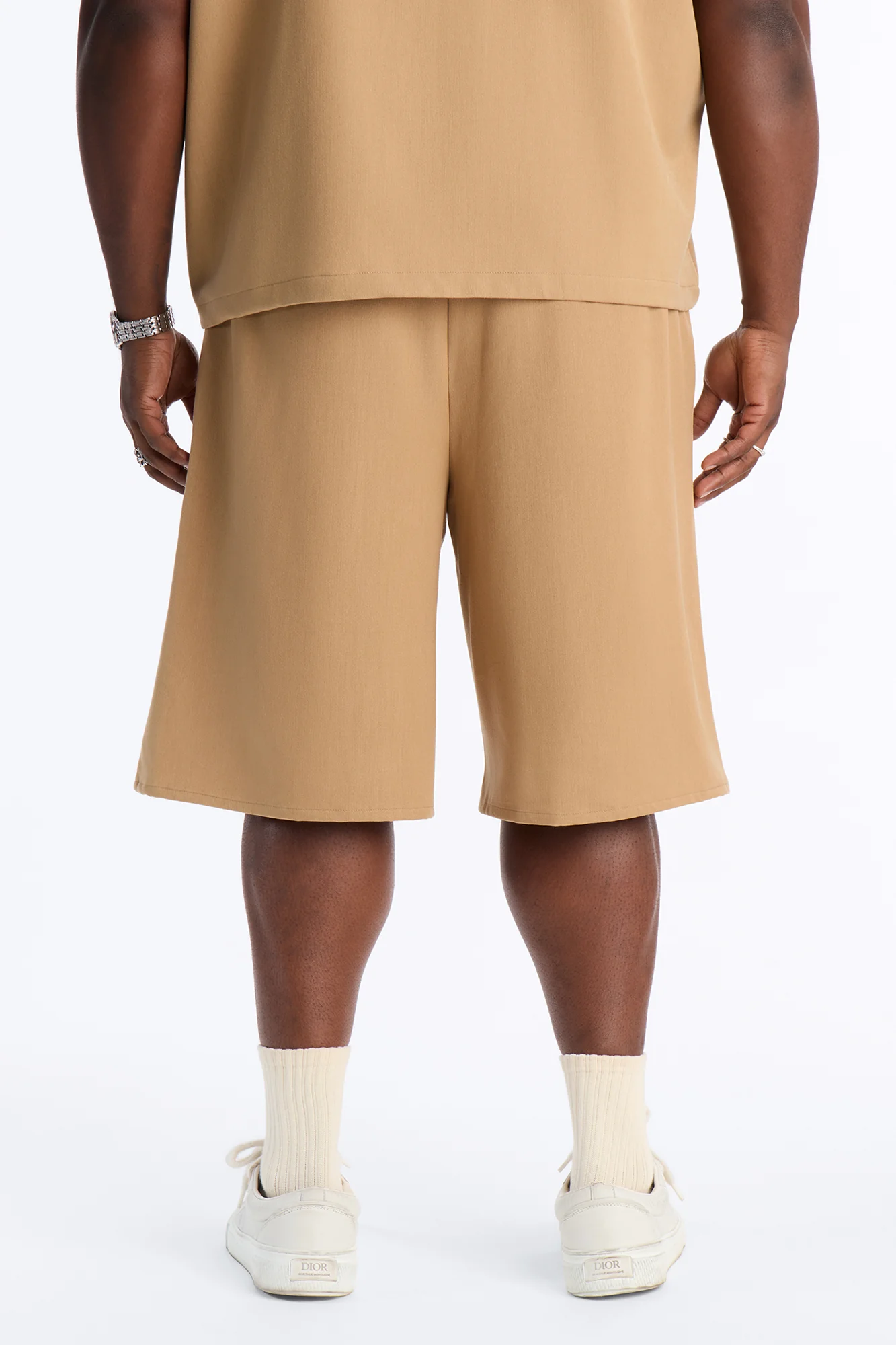 Ventura Tailored Relaxed Short - Brown - Image 7