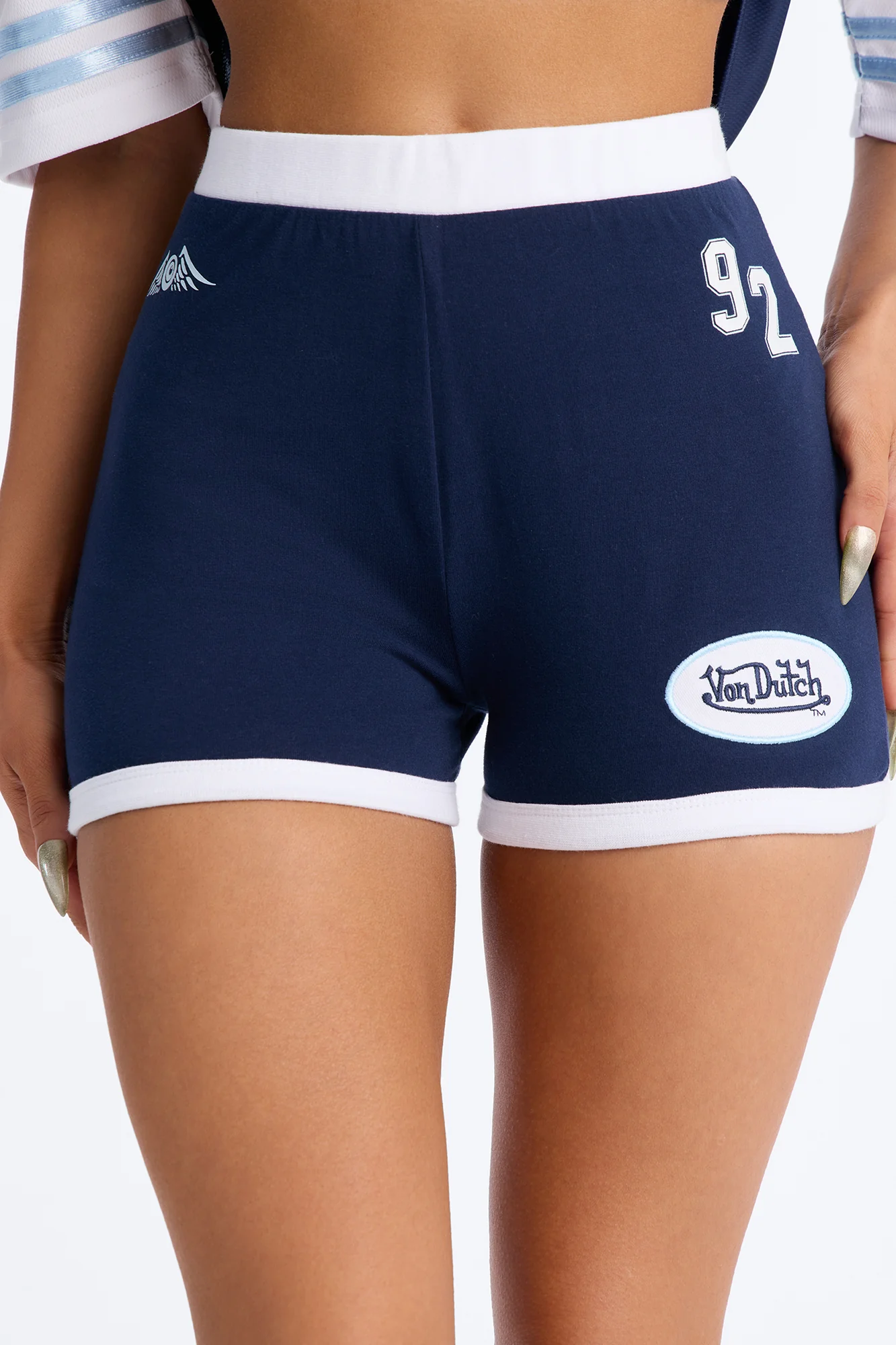 Von Dutch 92 Moment Shorts - Navy