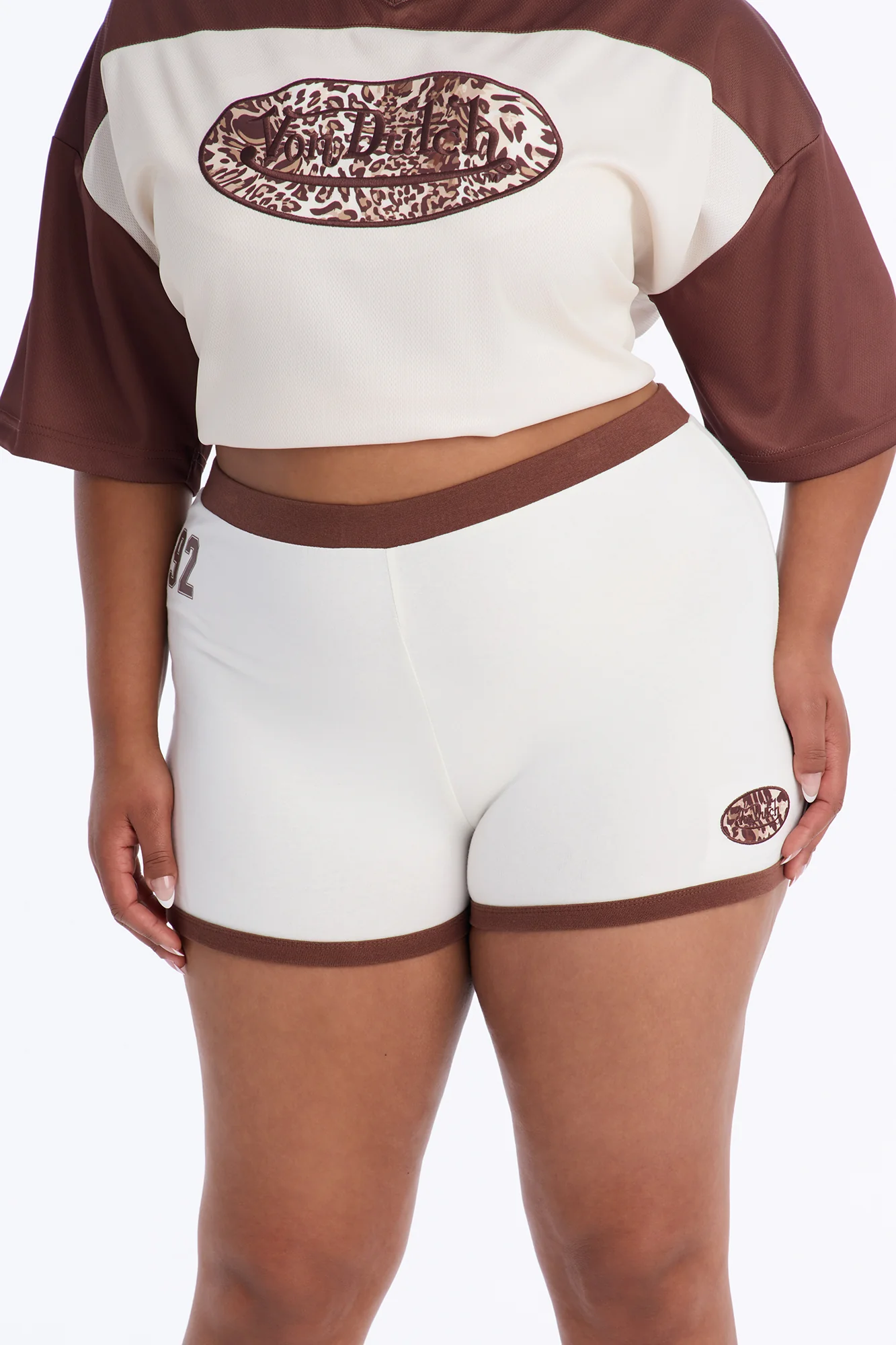 Von Dutch 92 Shorts - Cream/combo - Image 5