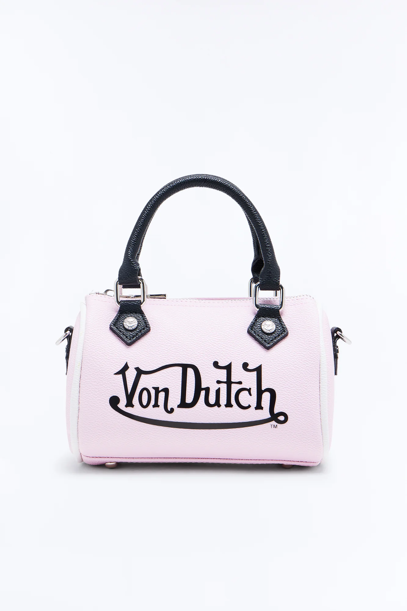 Von Dutch Core Hanna In Pink Bag - Black/Pink - Image 3